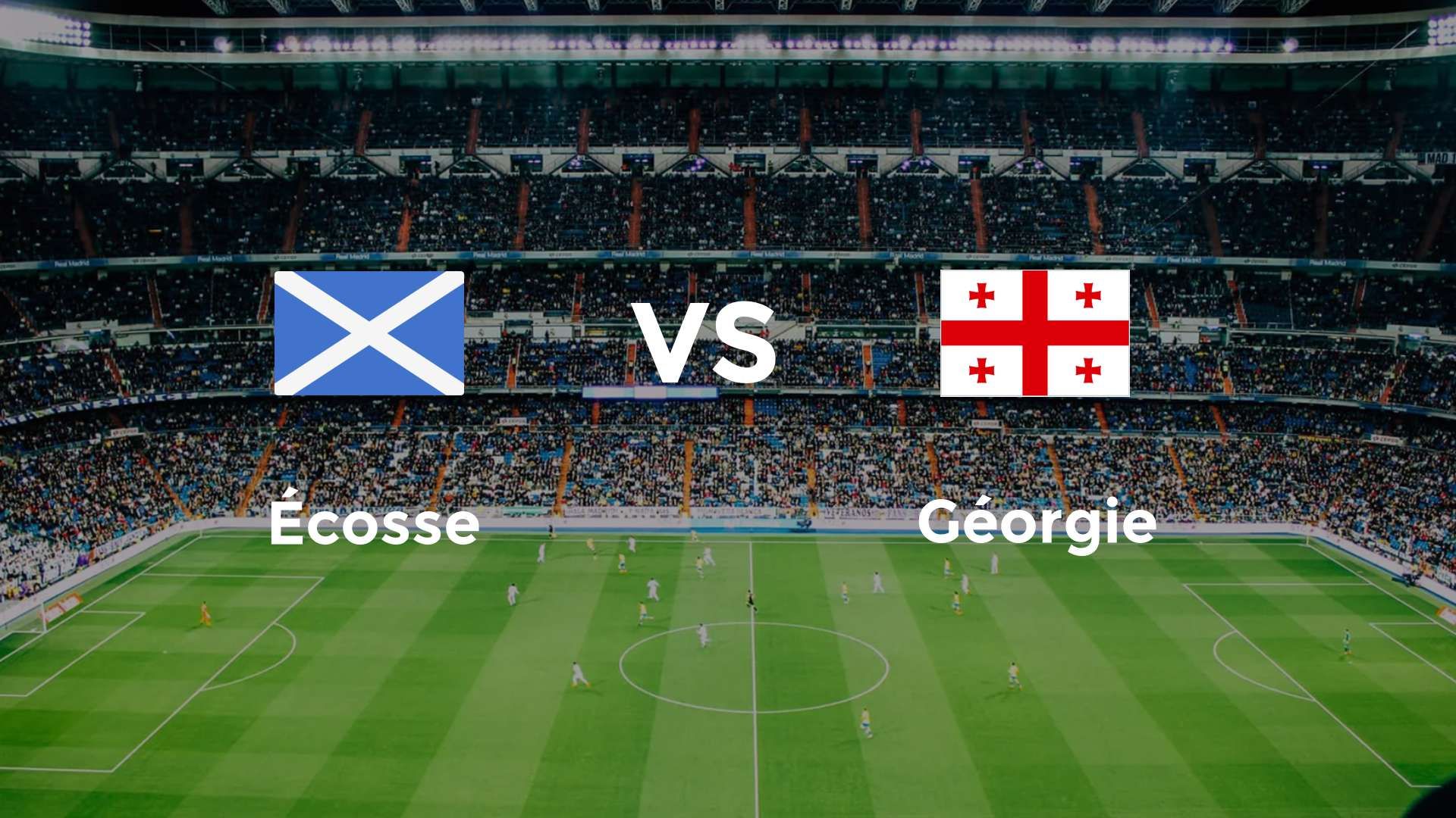 Ecosse vs Géorgie