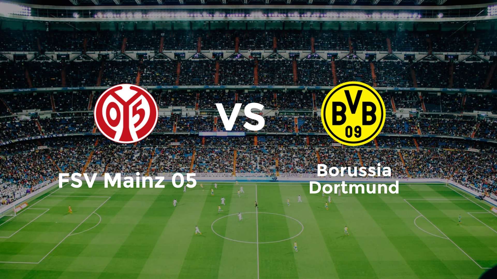 FSV Mainz 05 vs Borussia Dortmund