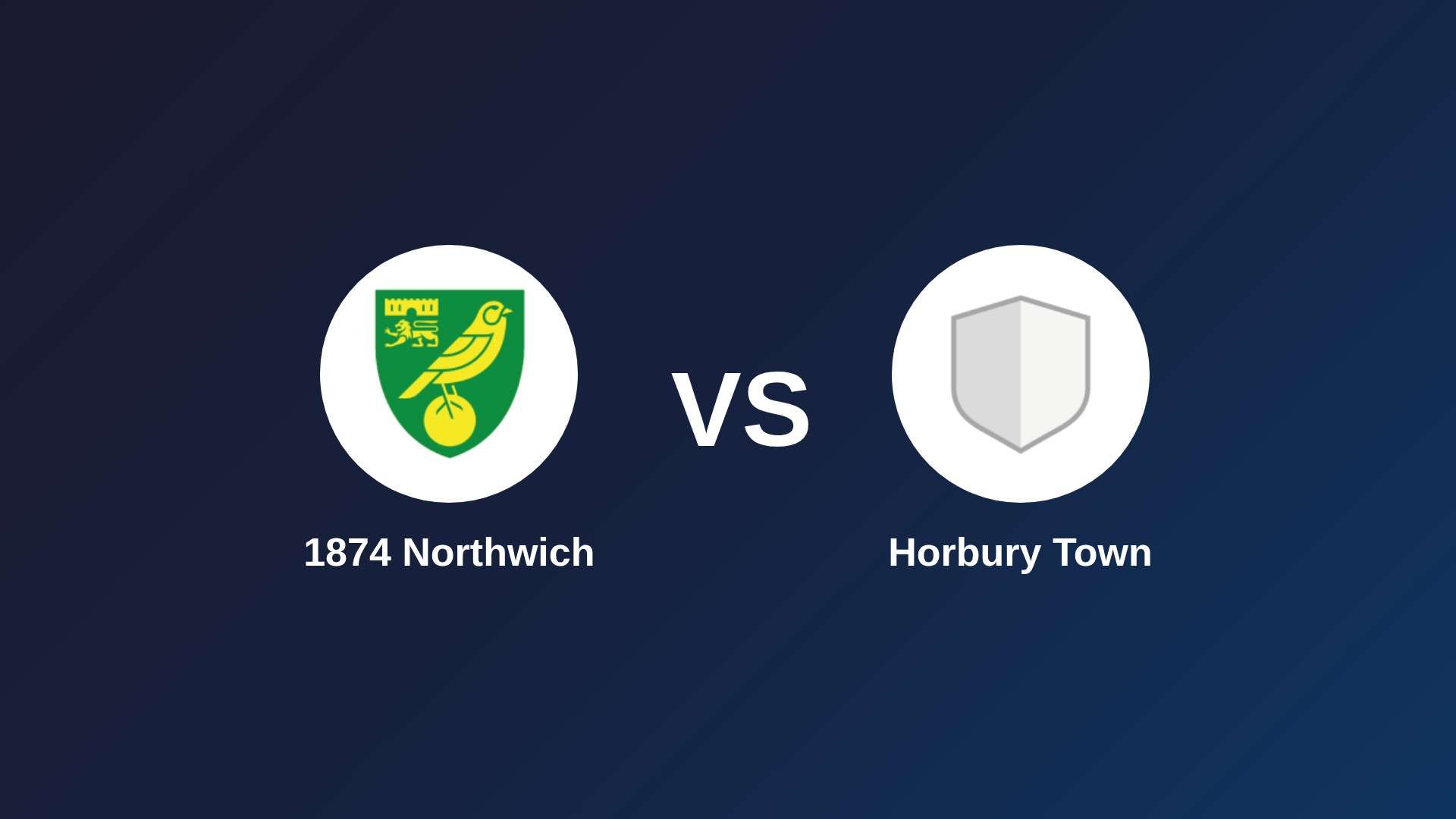 1874 Northwich vs Horbury Town