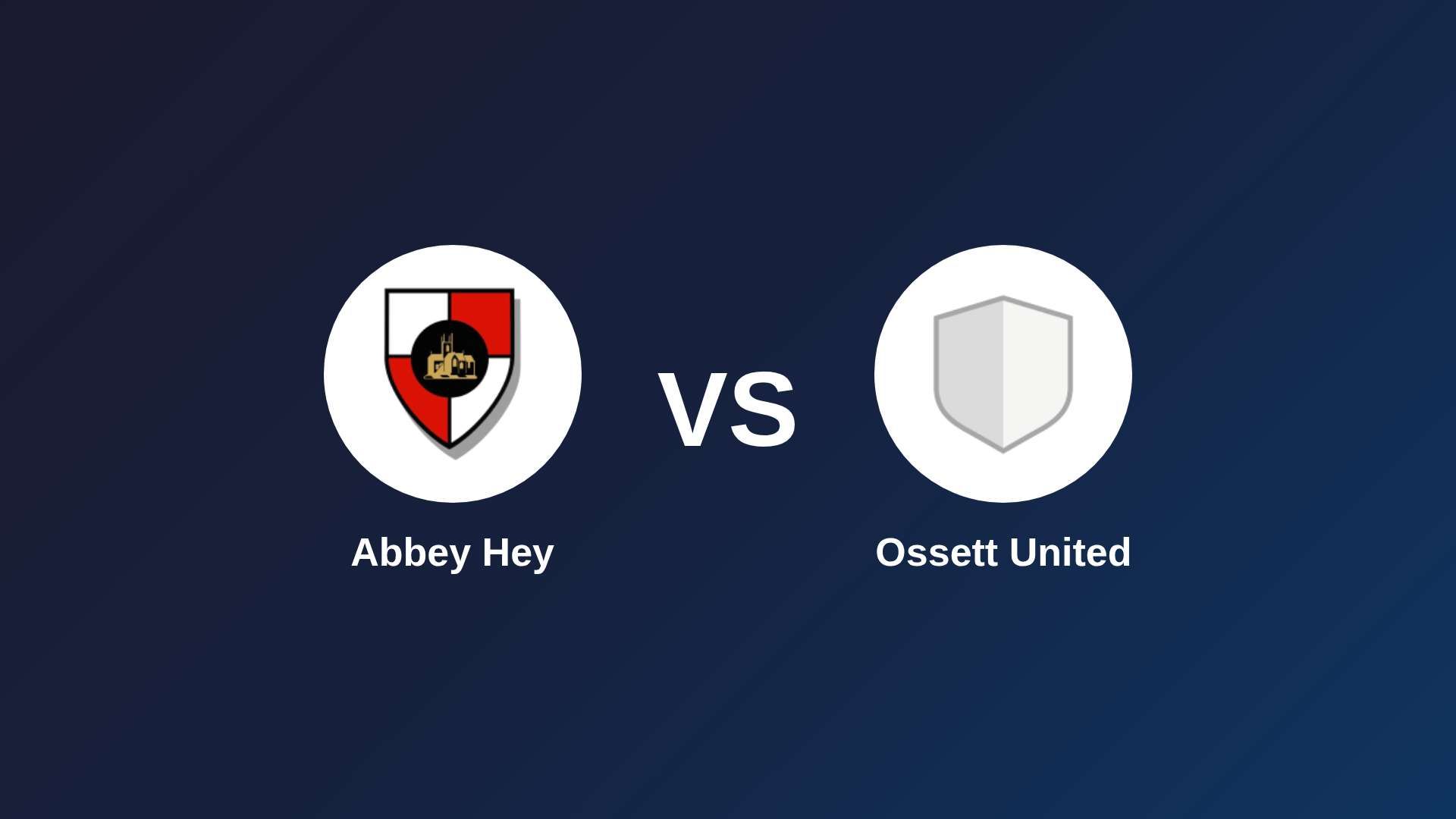 Abbey Hey vs Ossett United