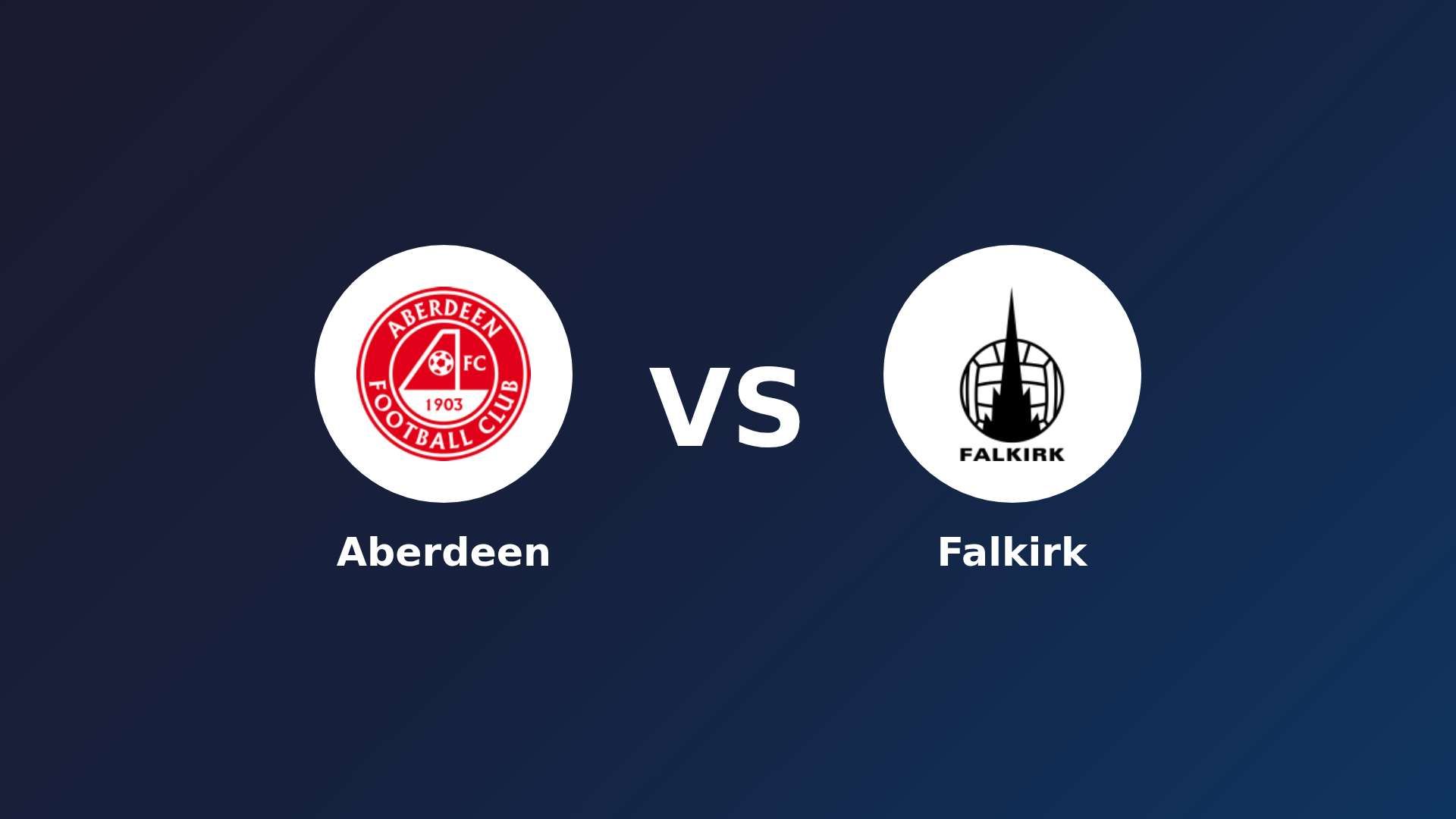 Aberdeen vs Falkirk