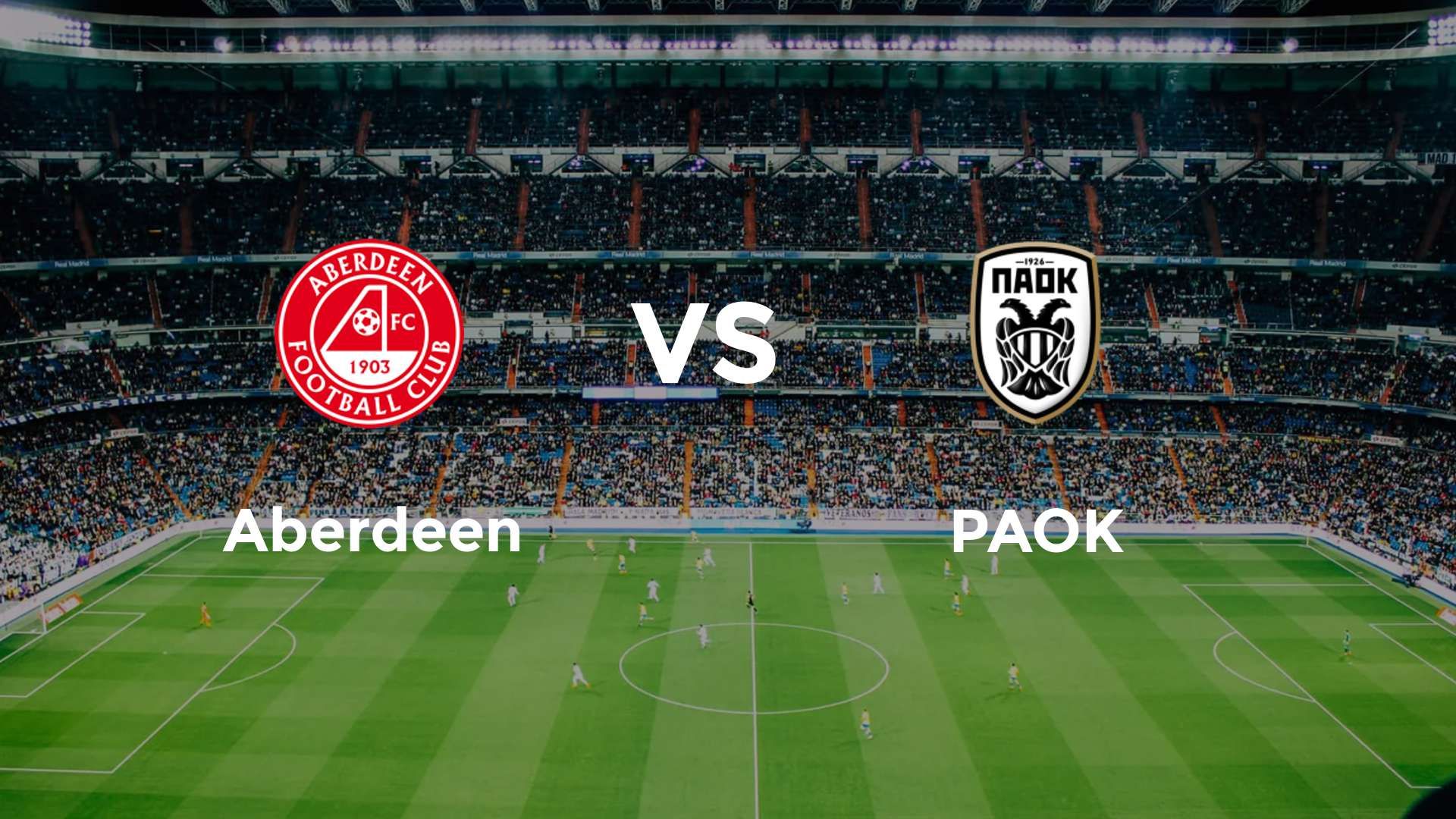 Aberdeen vs PAOK