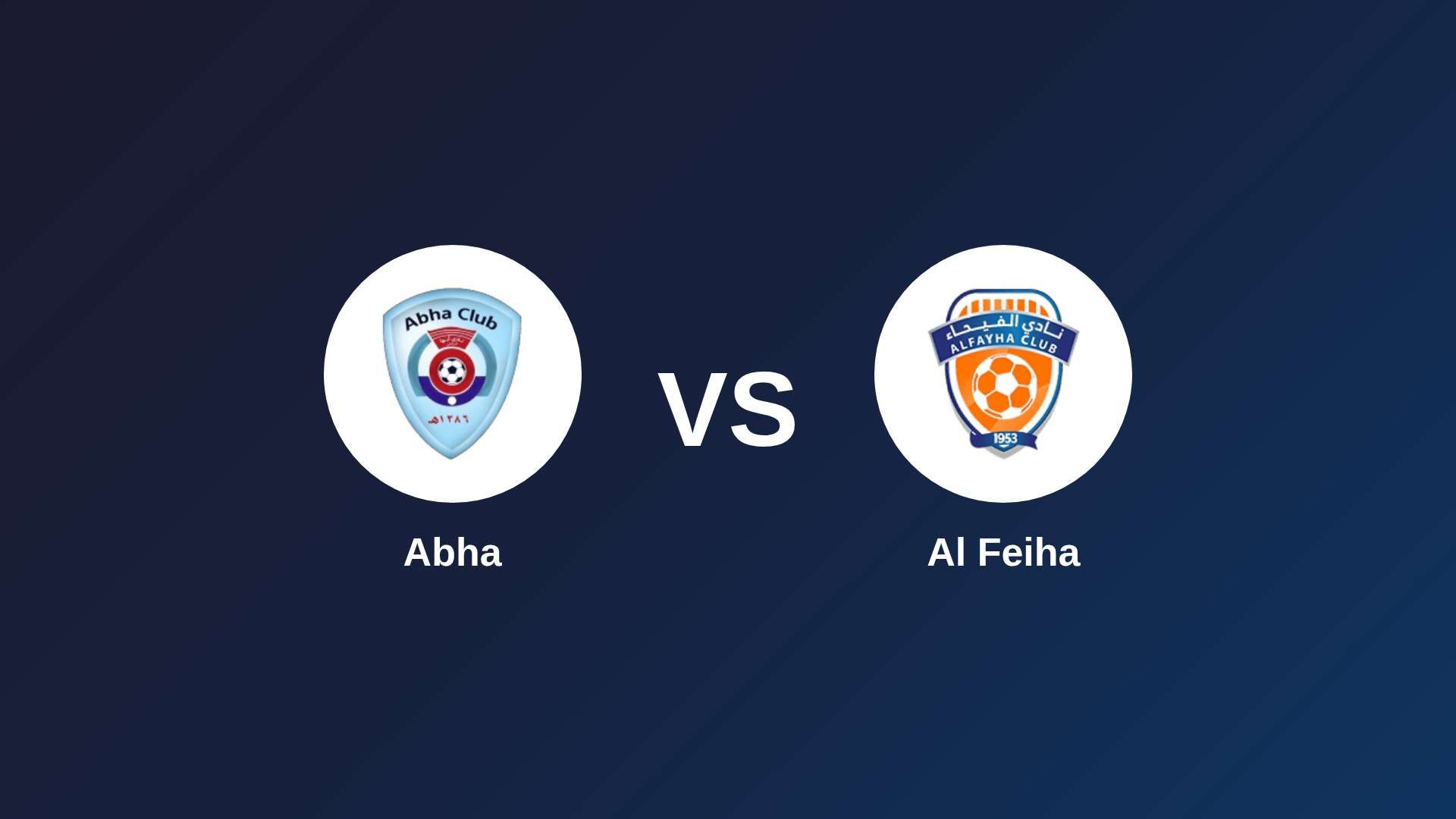 Abha vs Al-Fayha
