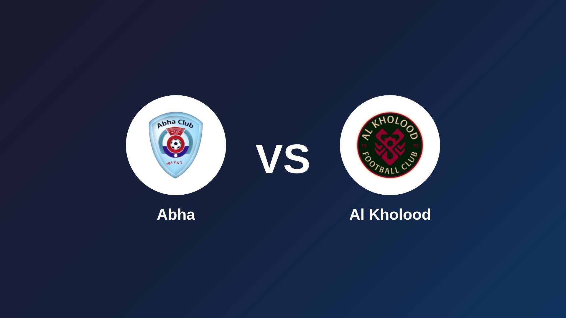 Abha vs Al Kholood