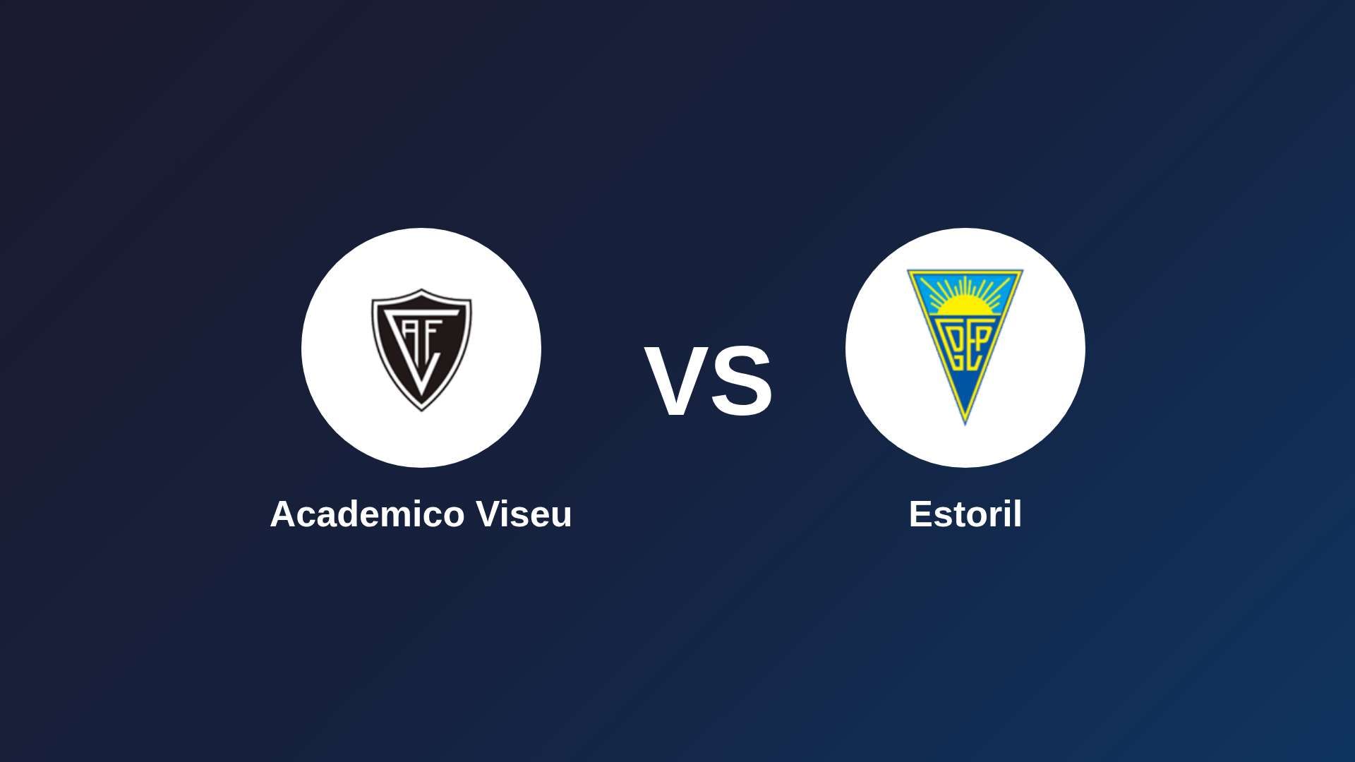 Academico Viseu vs Estoril