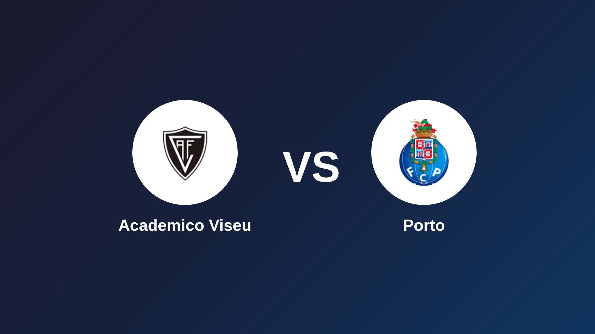 Academico Viseu vs Porto