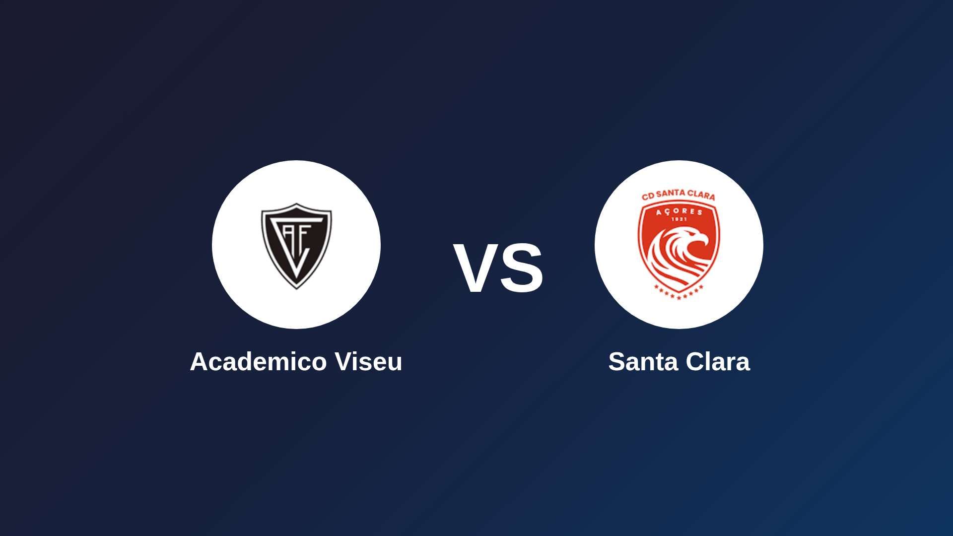 Academico Viseu vs Santa Clara