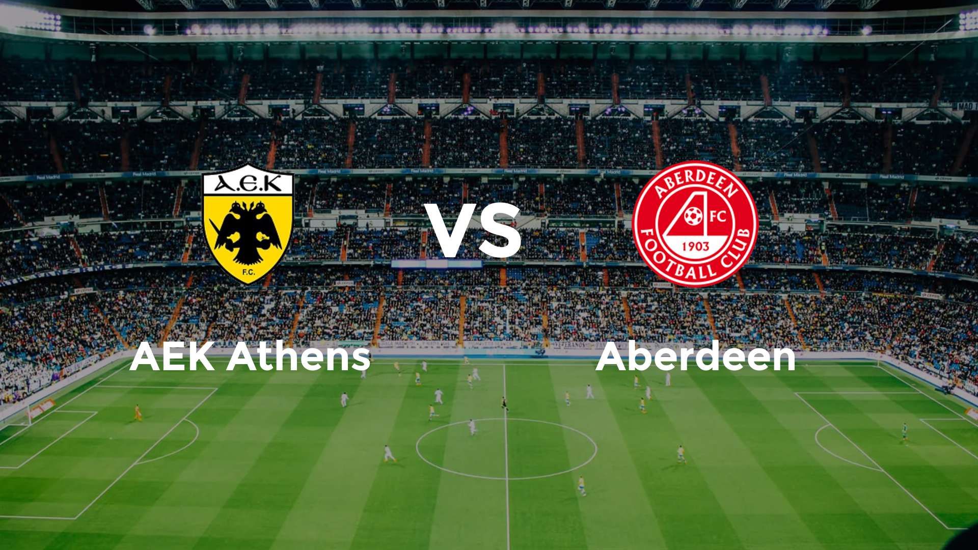 AEK Athens vs Aberdeen