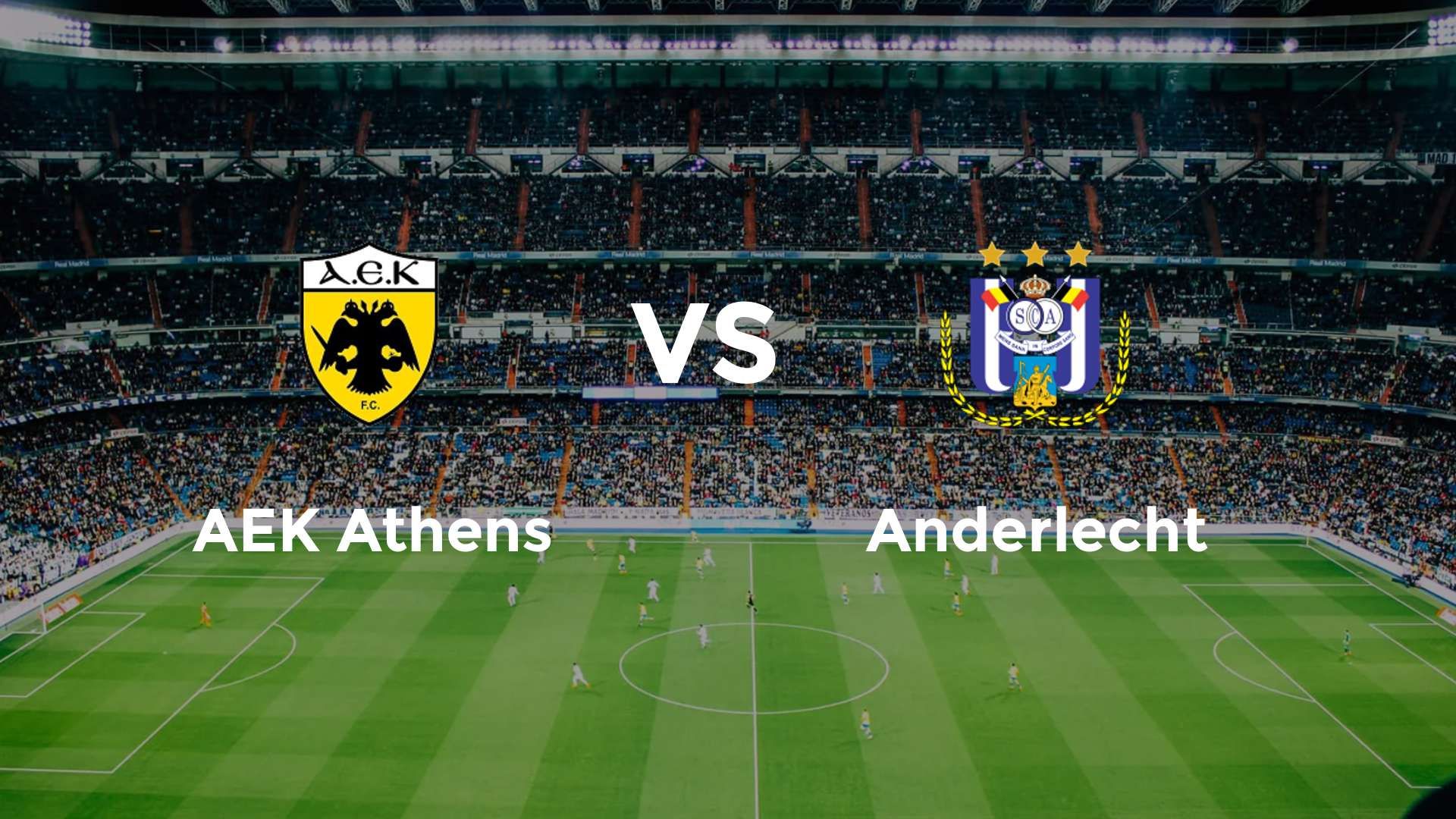AEK Athens vs Anderlecht