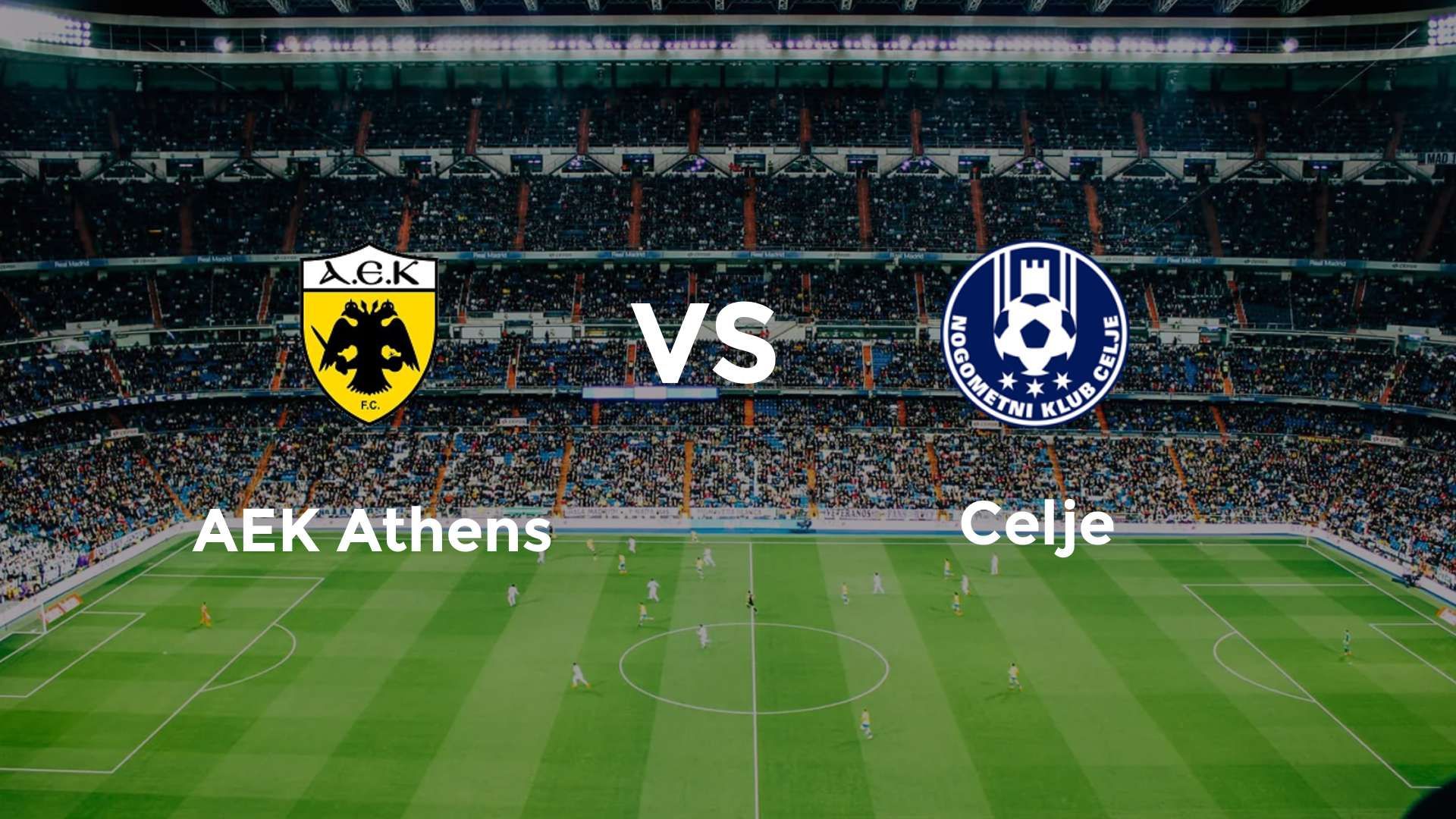 AEK Athens vs Celje