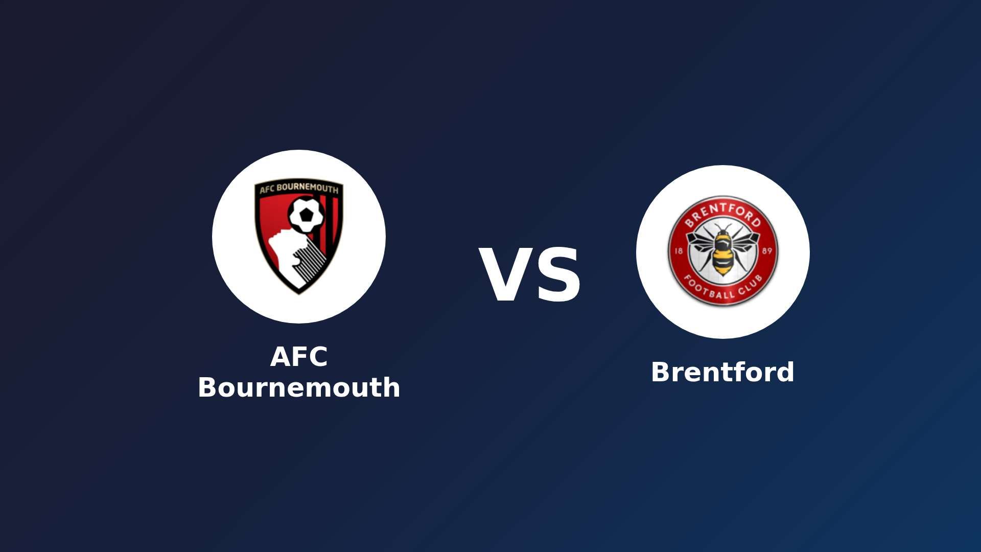 AFC Bournemouth vs Brentford