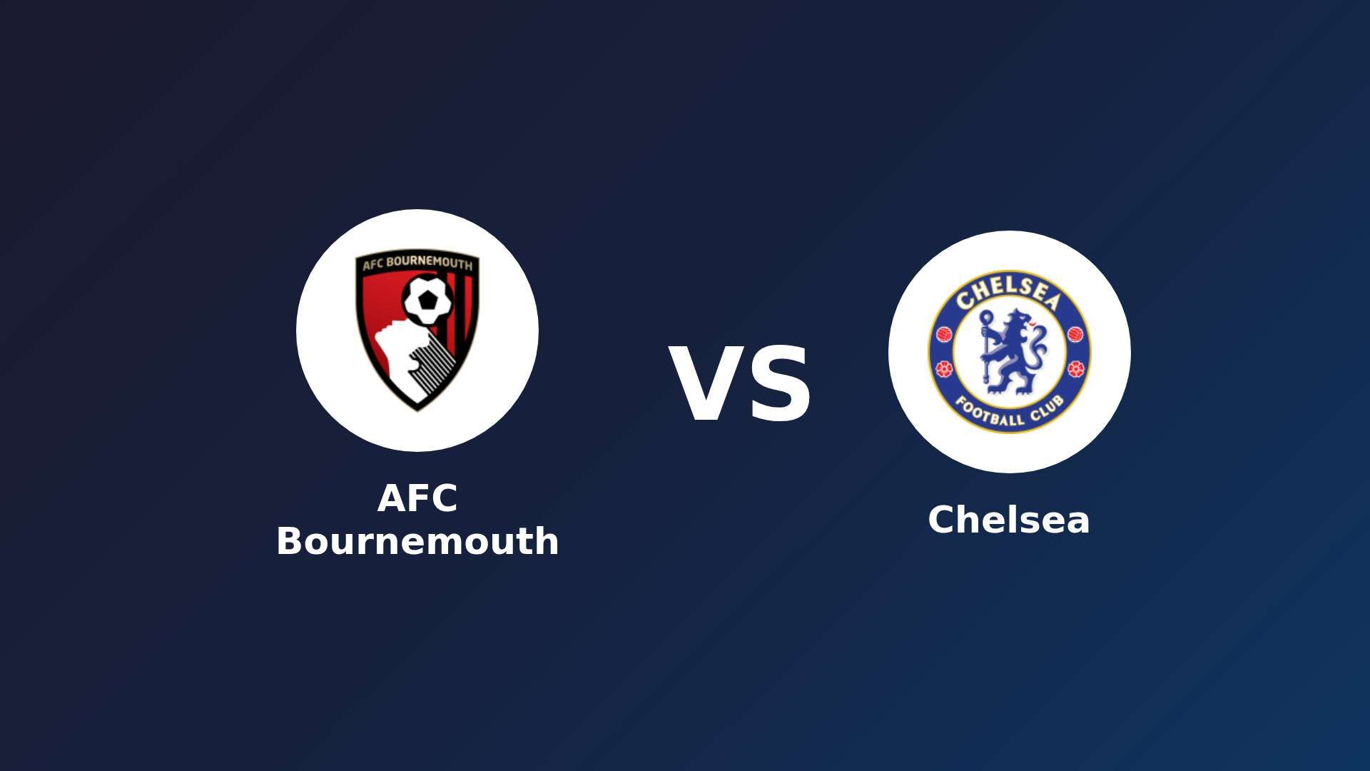 AFC Bournemouth vs Chelsea