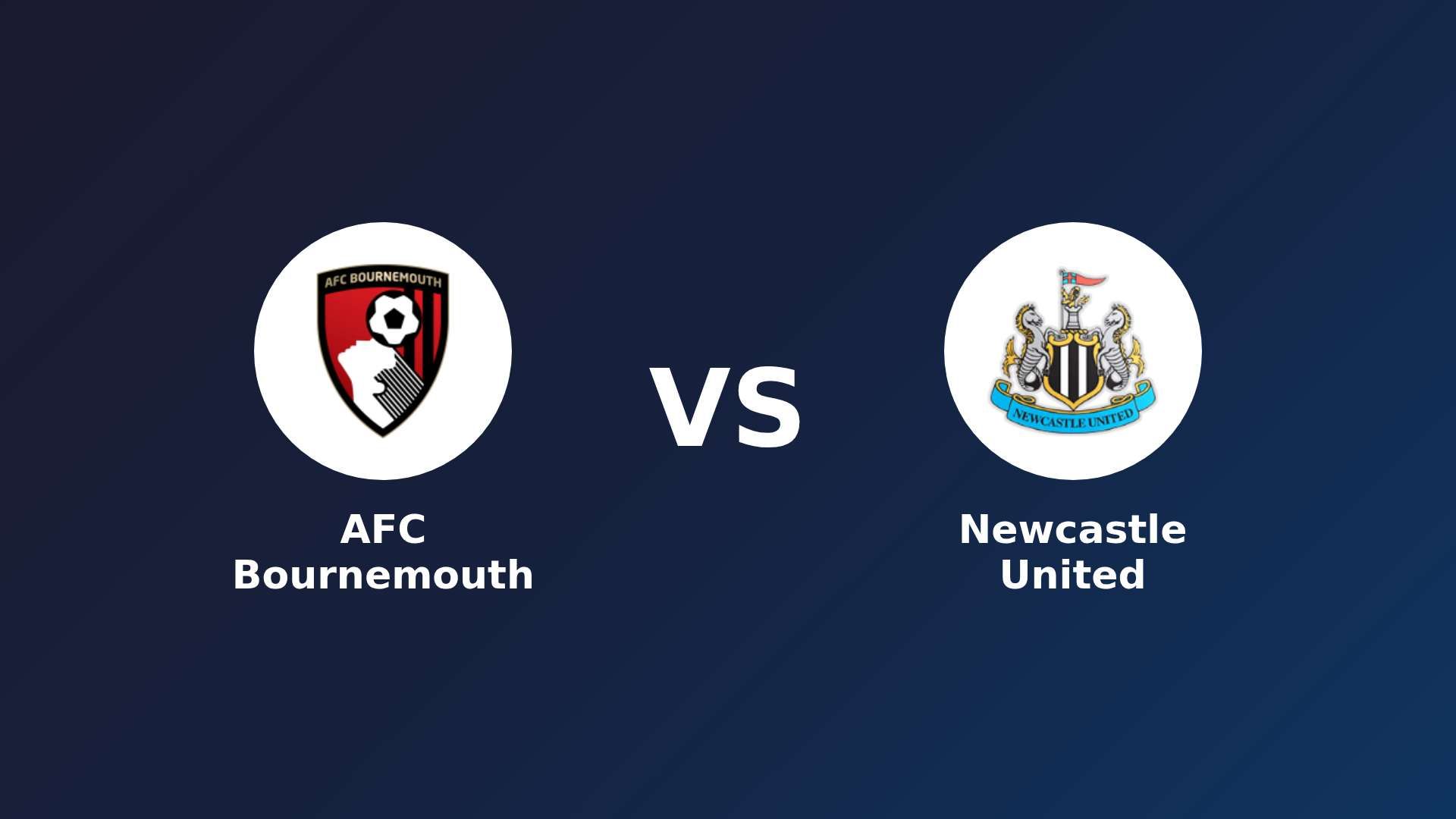 AFC Bournemouth vs Newcastle United
