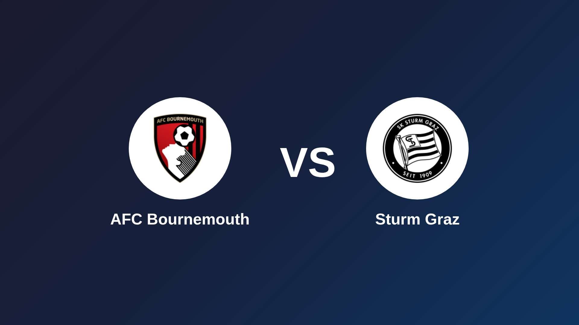 AFC Bournemouth vs Sturm Graz