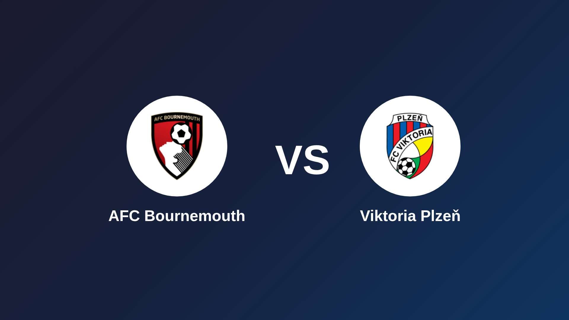 AFC Bournemouth vs Viktoria Plzeň