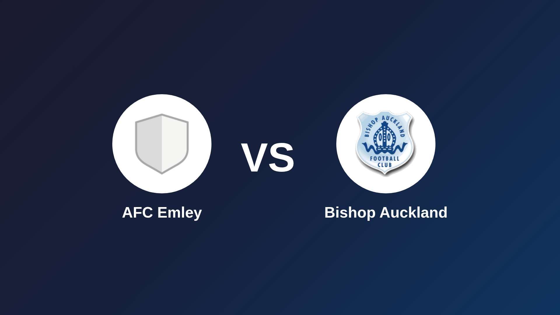 AFC Emley vs Bishop Auckland