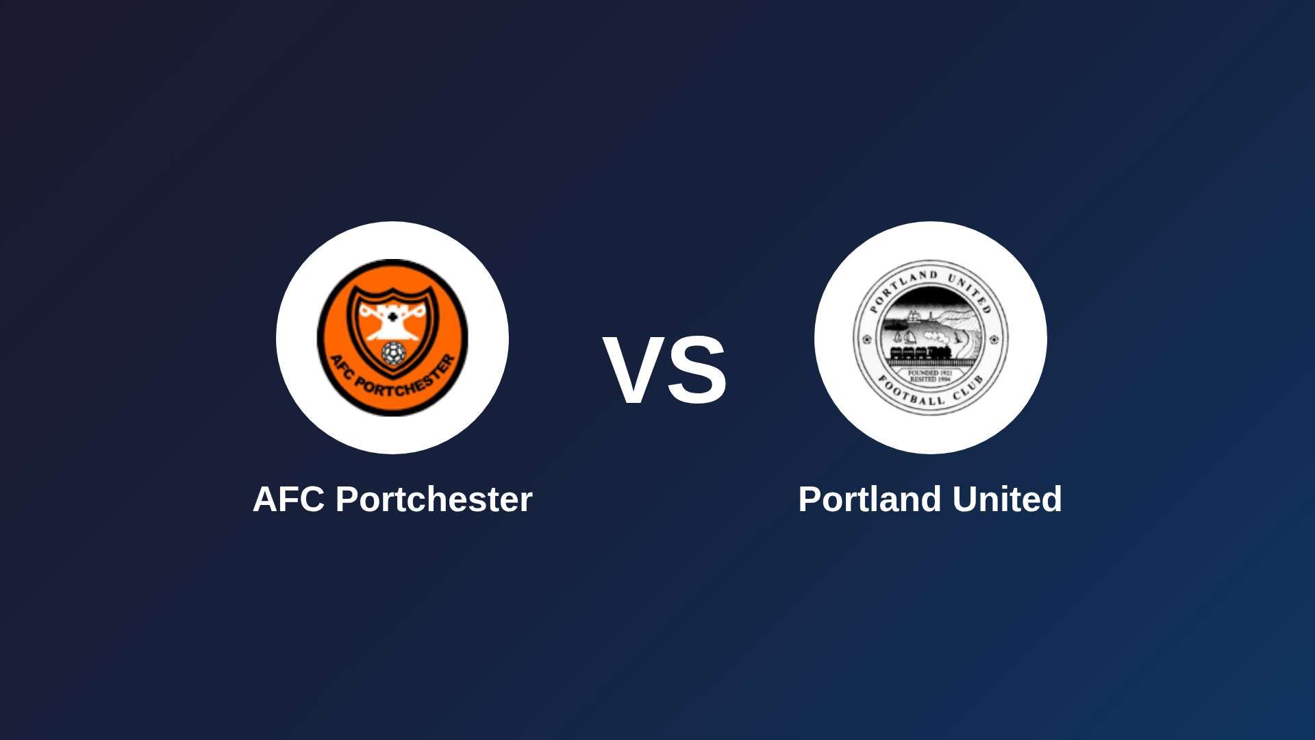 AFC Portchester vs Portland United