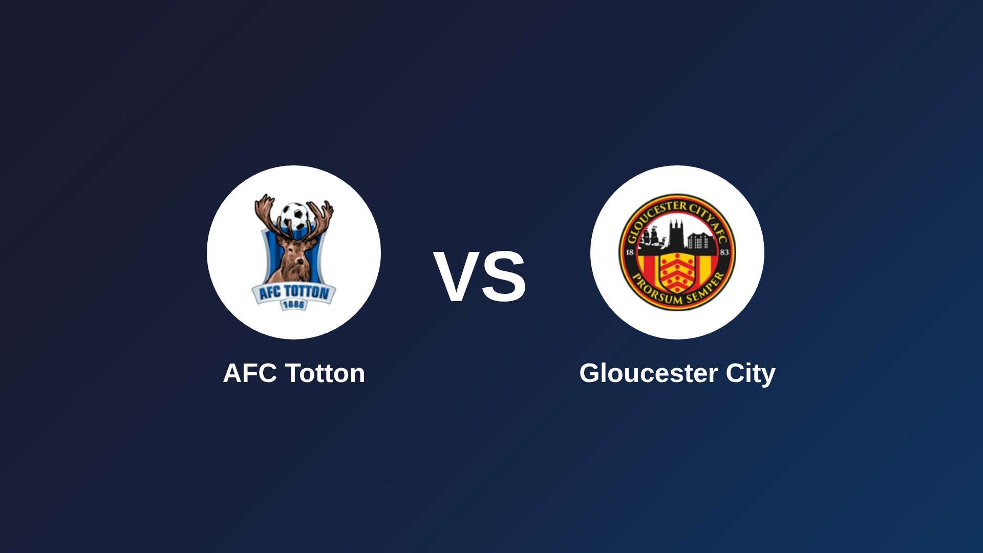 AFC Totton vs Gloucester City