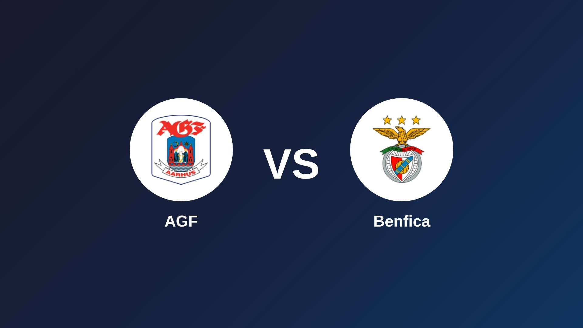 AGF vs Benfica