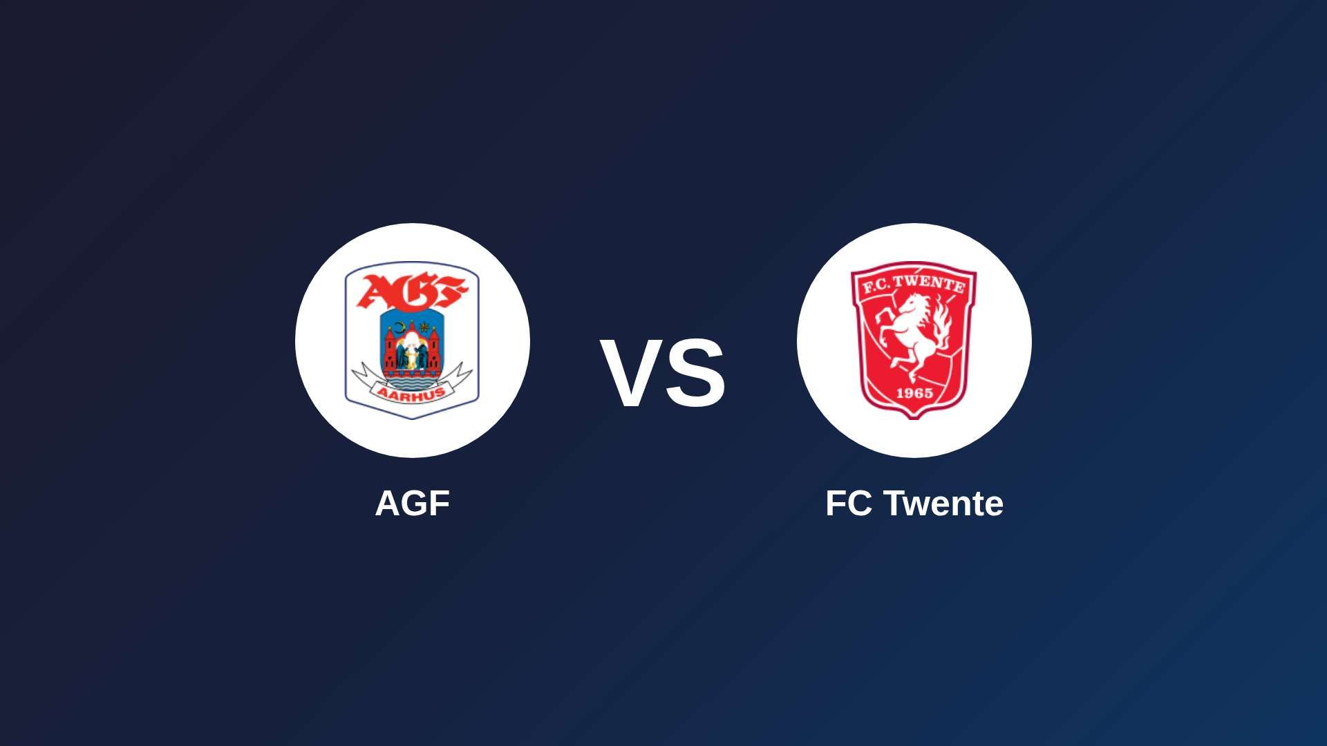 AGF vs FC Twente
