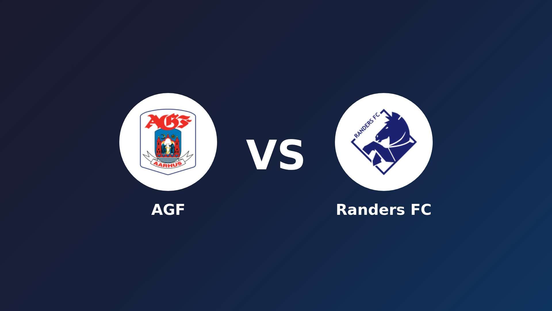 AGF vs Randers FC