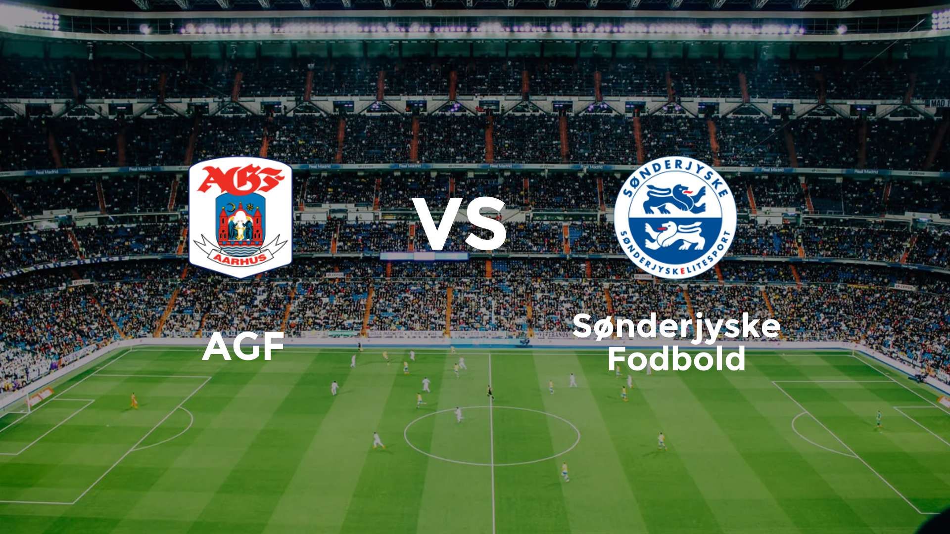 AGF vs Sønderjyske Fodbold