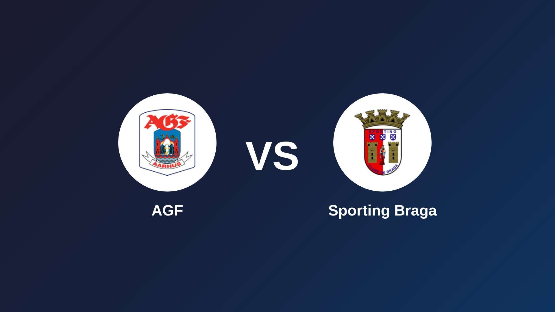 AGF vs Sporting Braga