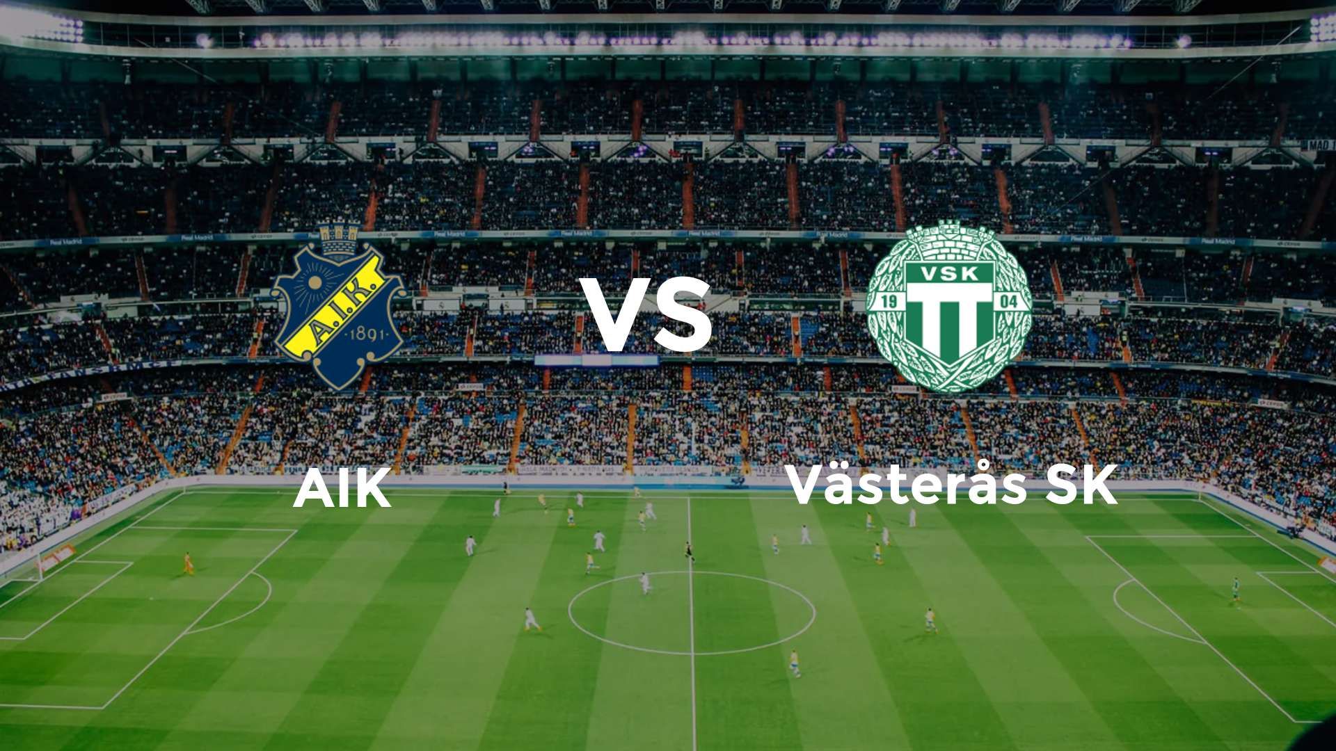 AIK vs Västerås SK