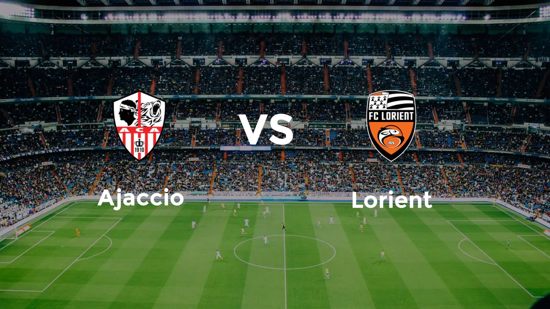Ajaccio vs Lorient