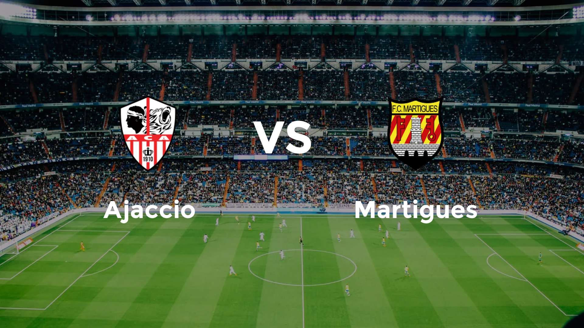 Ajaccio vs Martigues