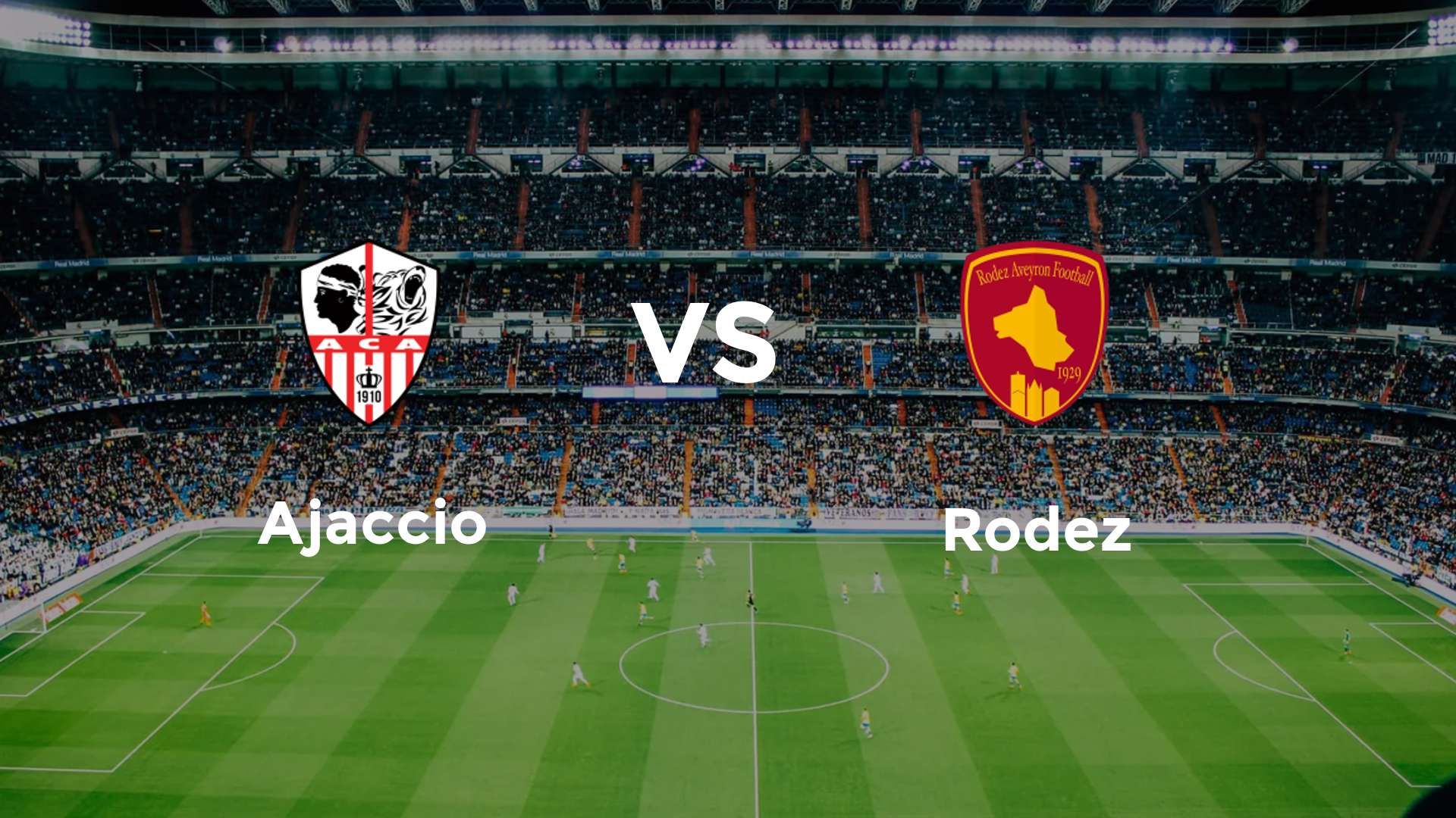 Ajaccio vs Rodez