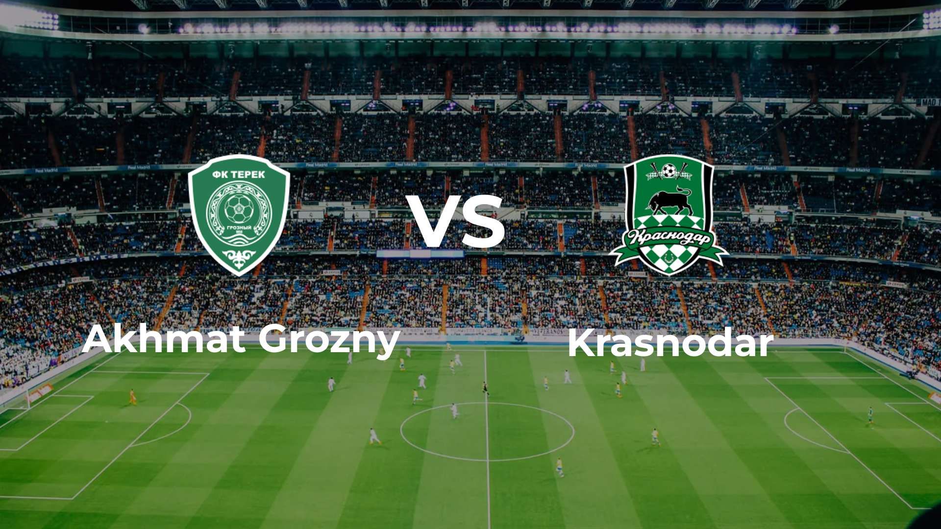 Akhmat Grozny – Krasnodar : Match Premier League (4 avr. 2026)
