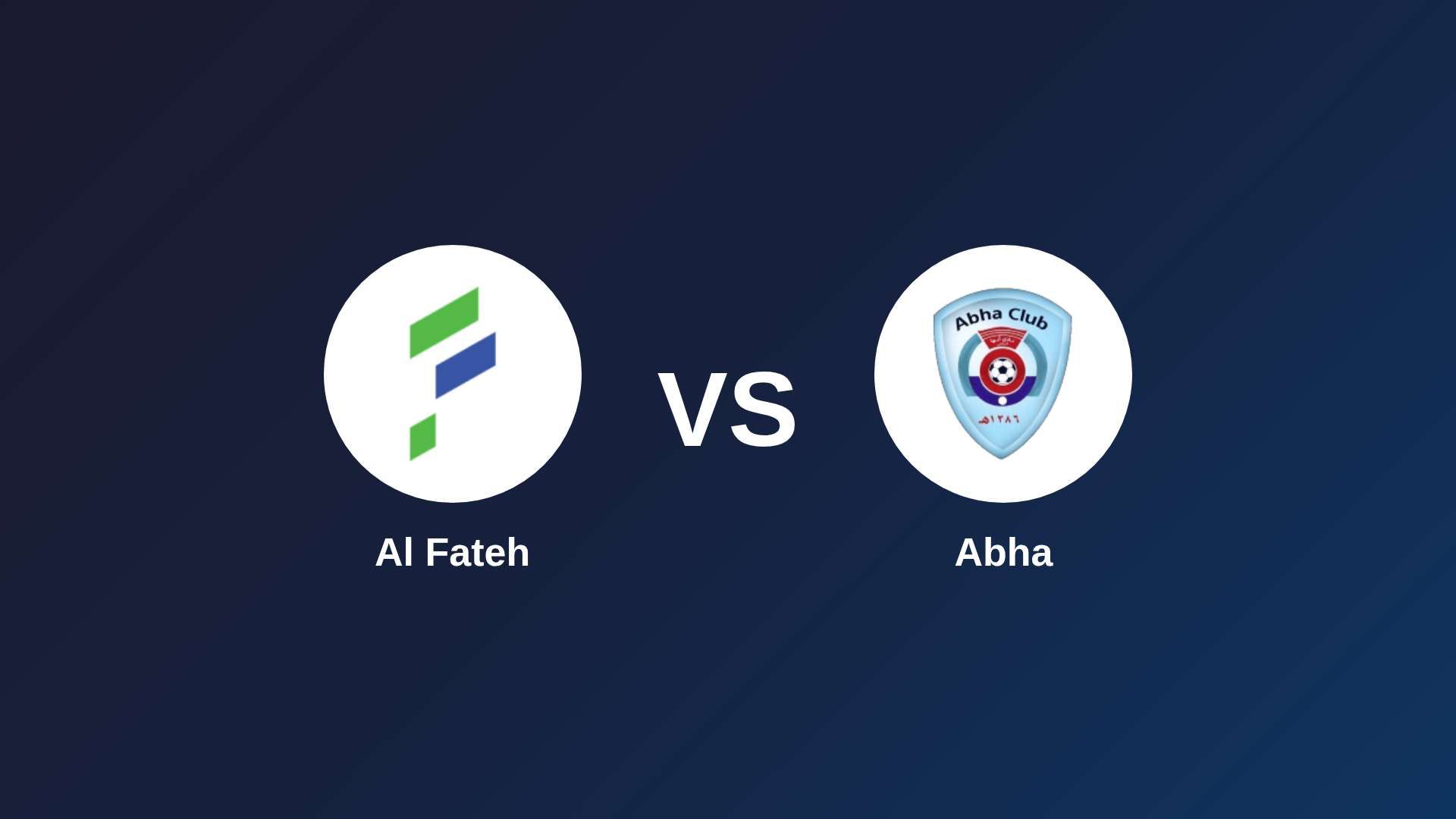 Al Fateh vs Abha