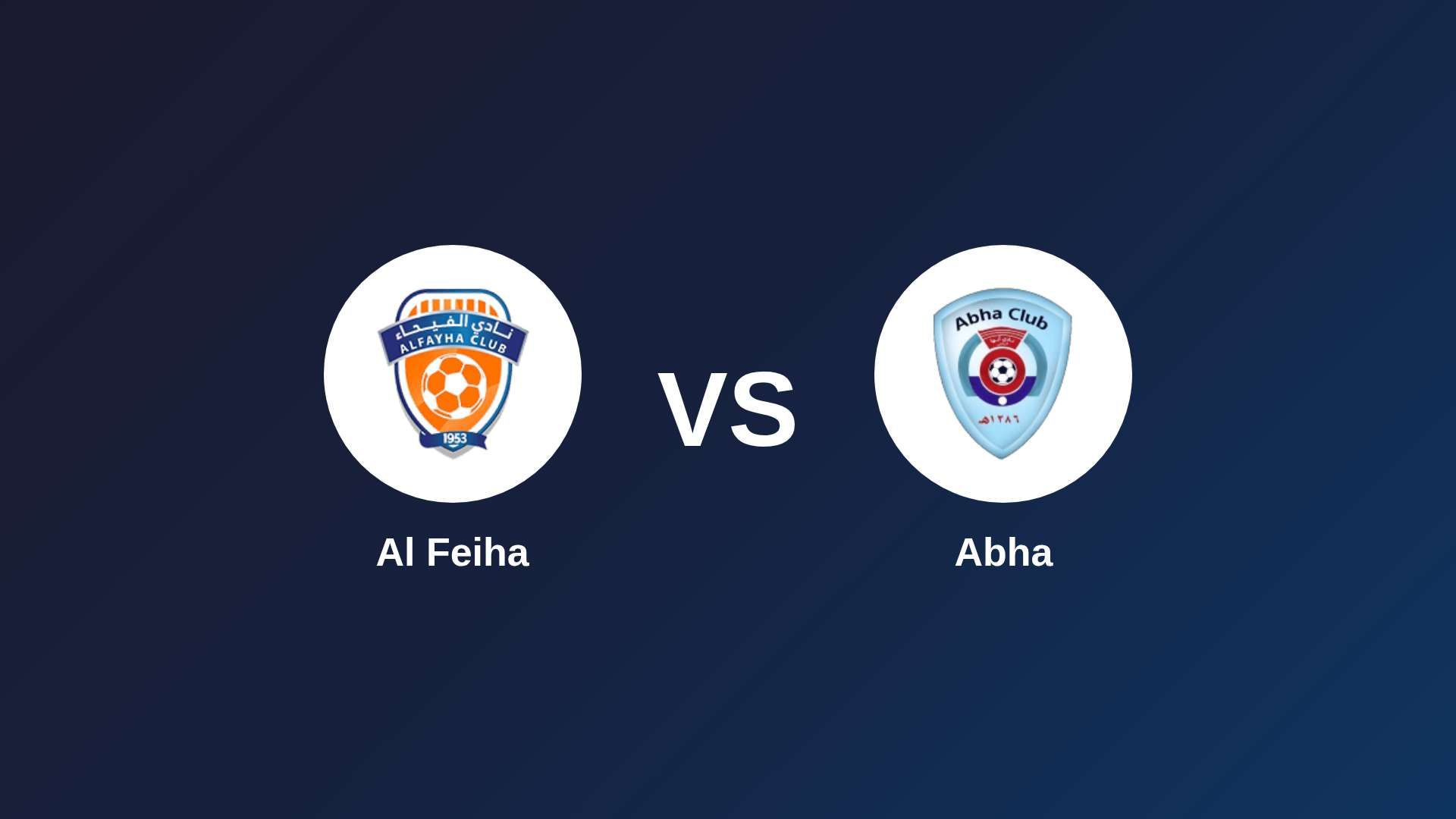 Al-Fayha vs Abha