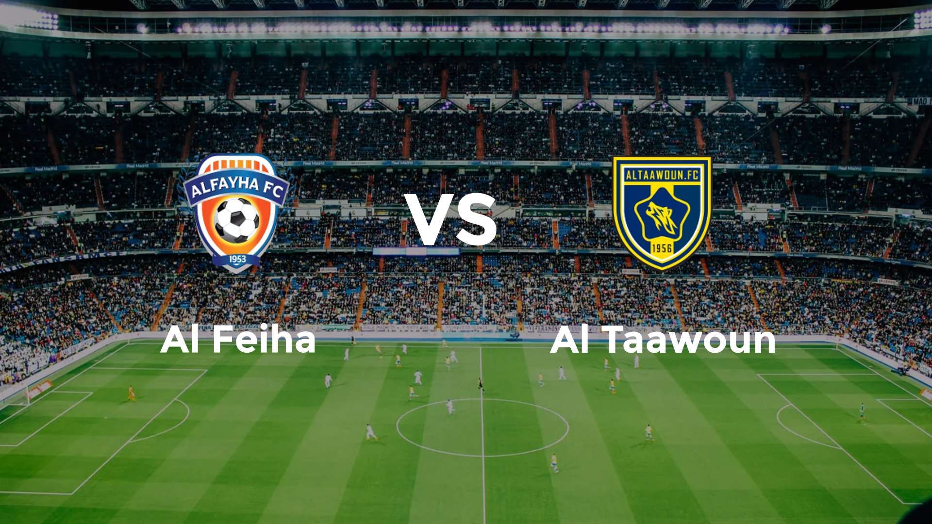Al Feiha vs Al Taawoun