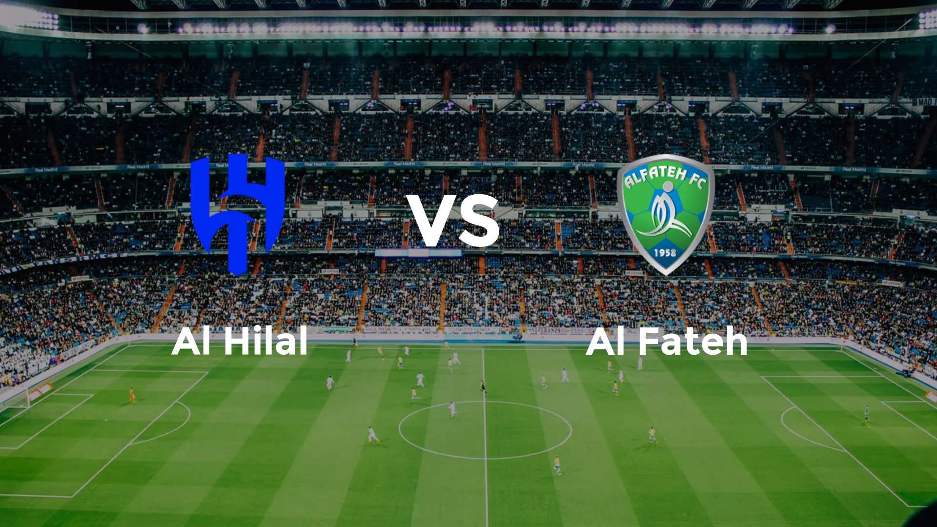 Al Hilal vs Al Fateh