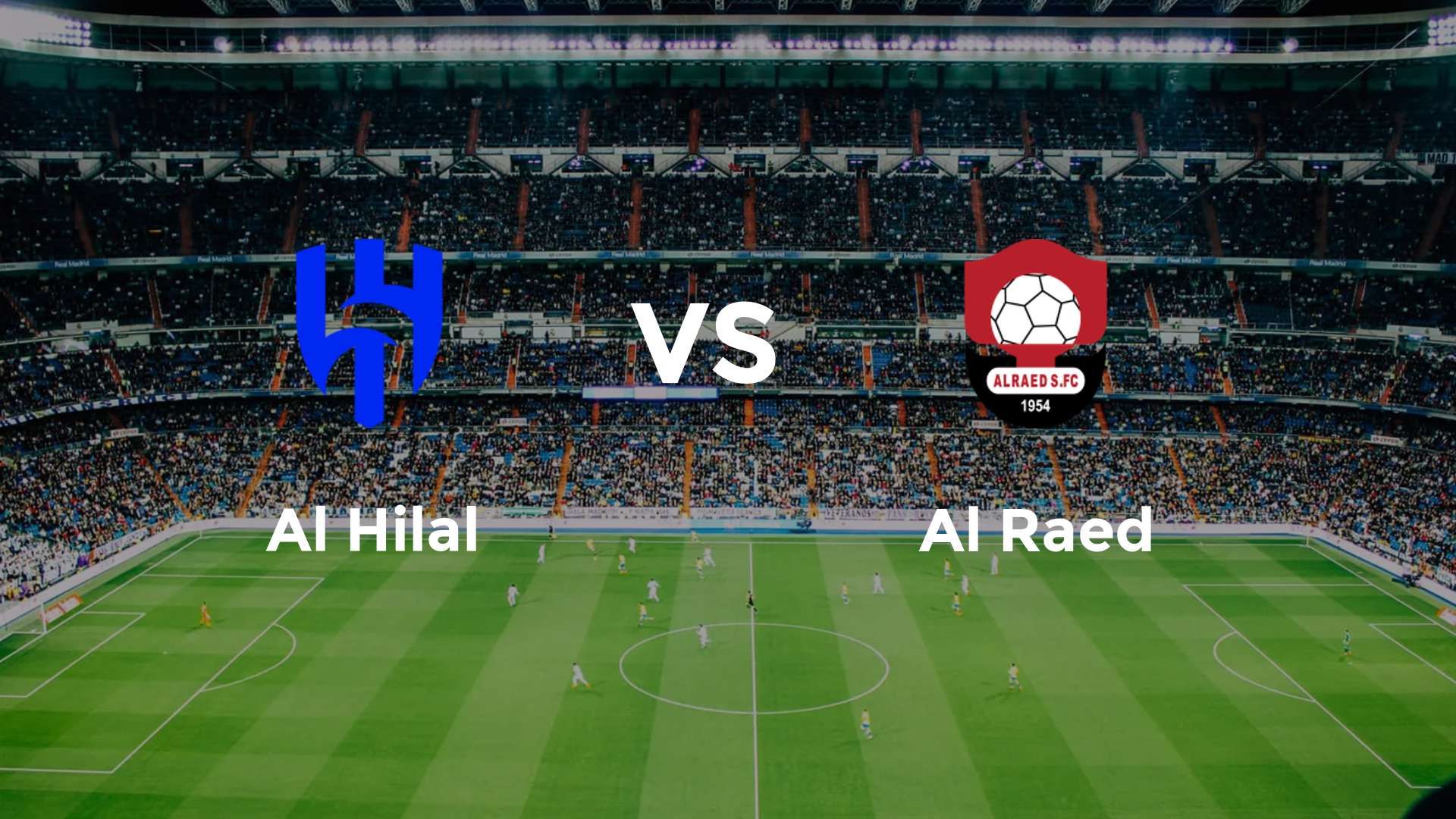 Al Hilal vs Al Raed