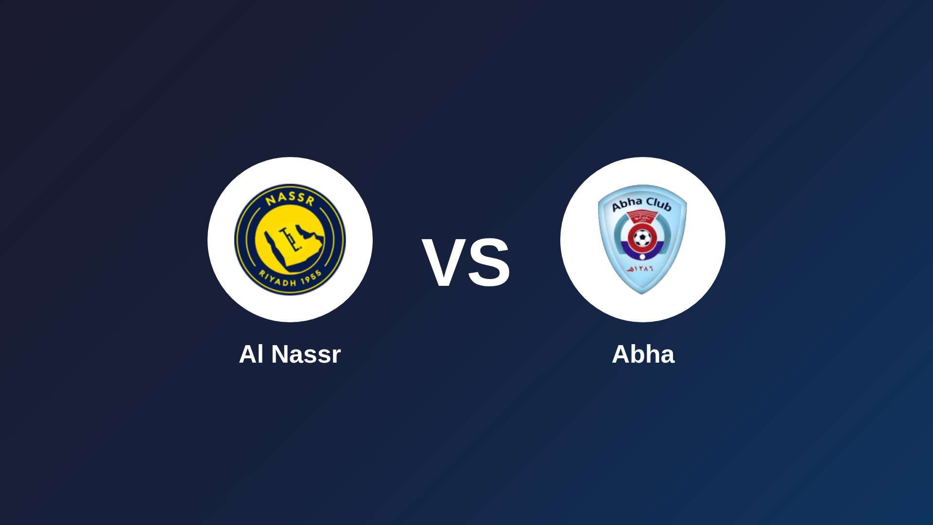 Al Nassr vs Abha