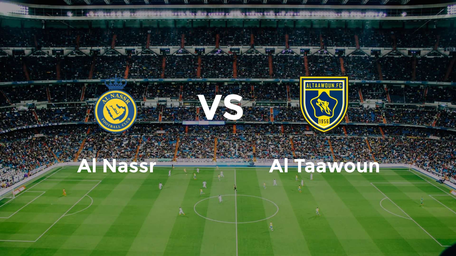 Al Nassr vs Al Taawoun