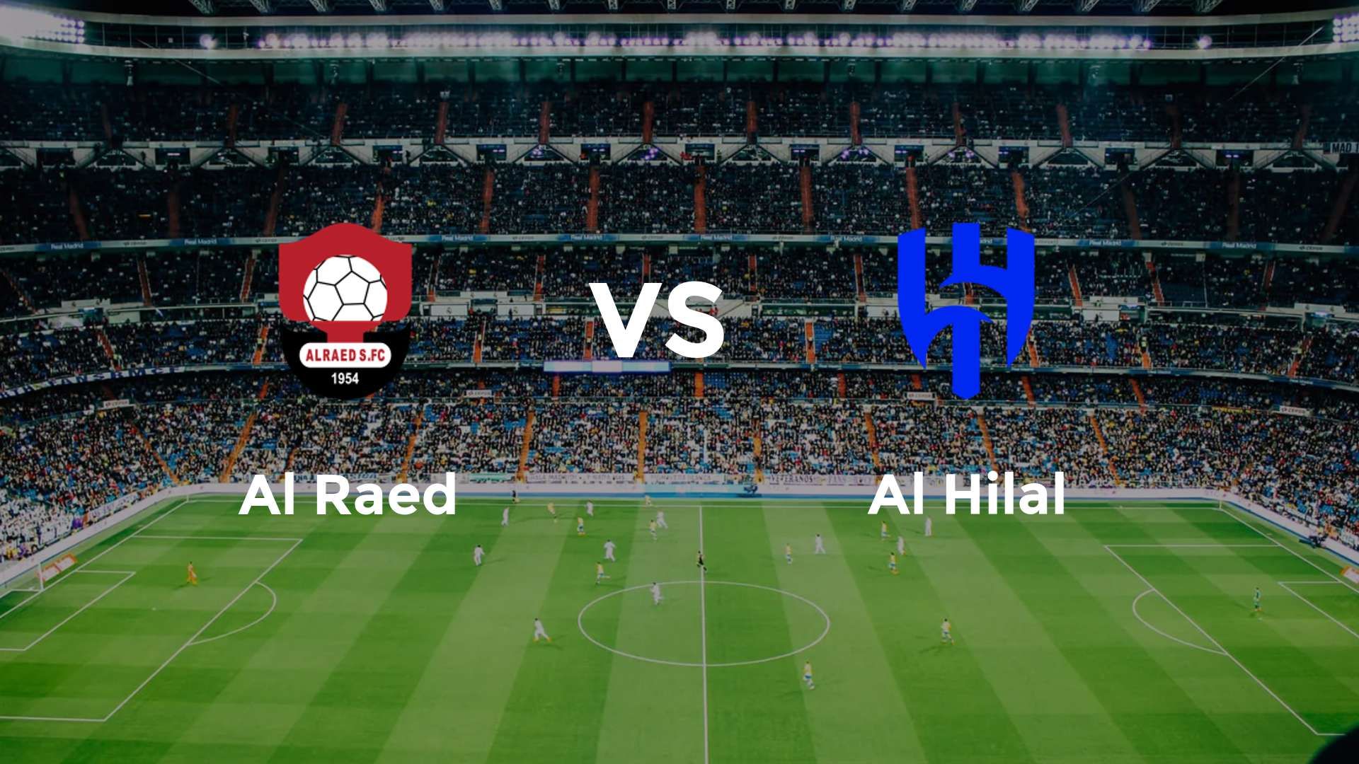 Al Raed vs Al Hilal