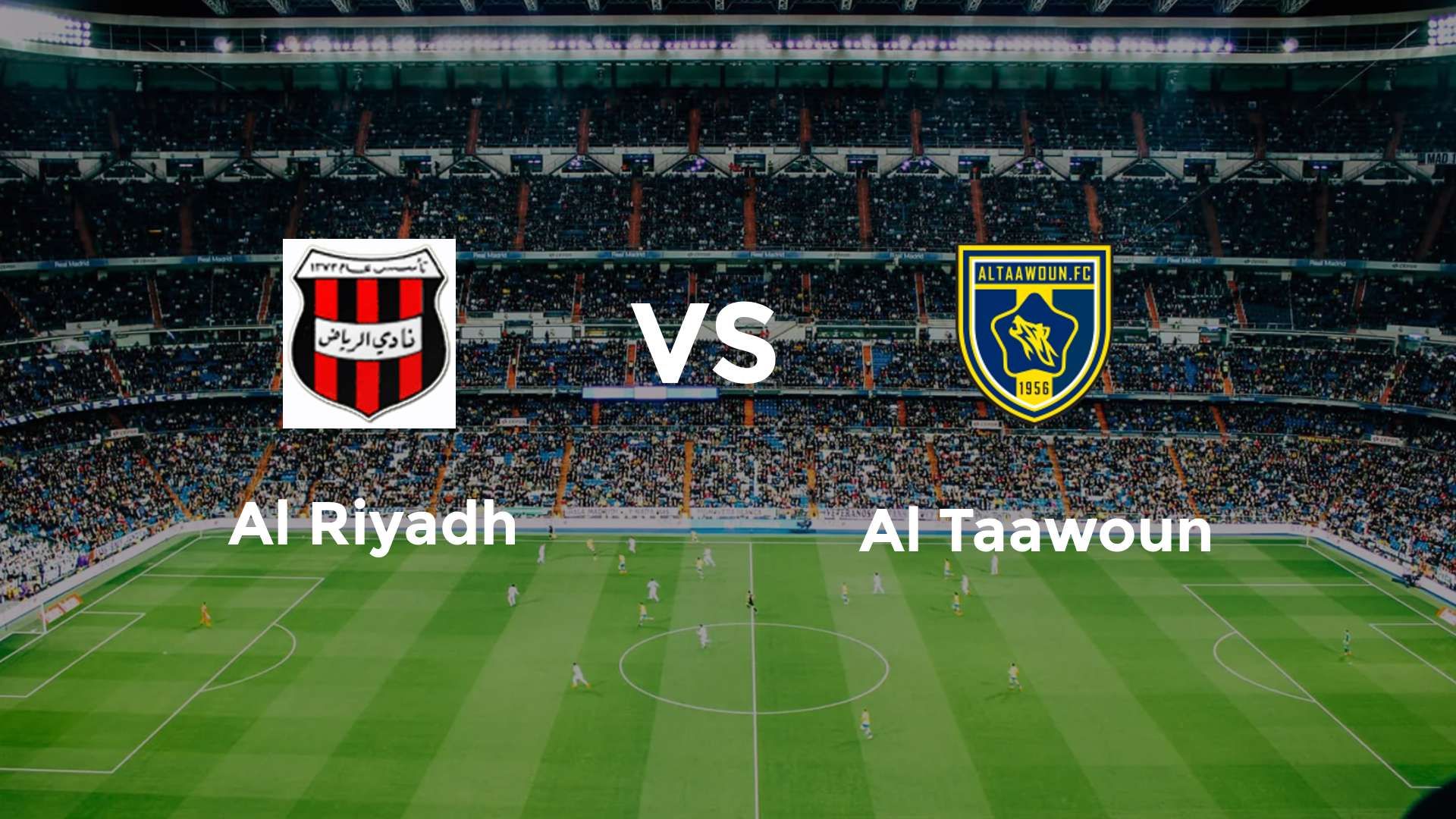 Al Riyadh vs Al Taawoun