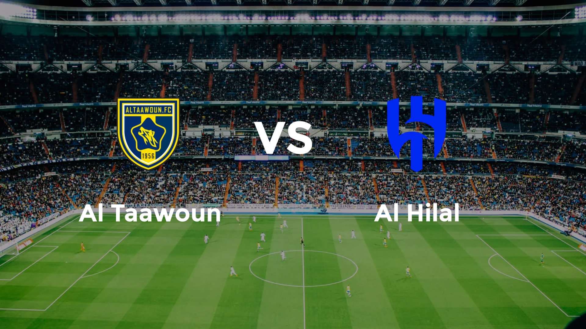Al Taawoun vs Al Hilal