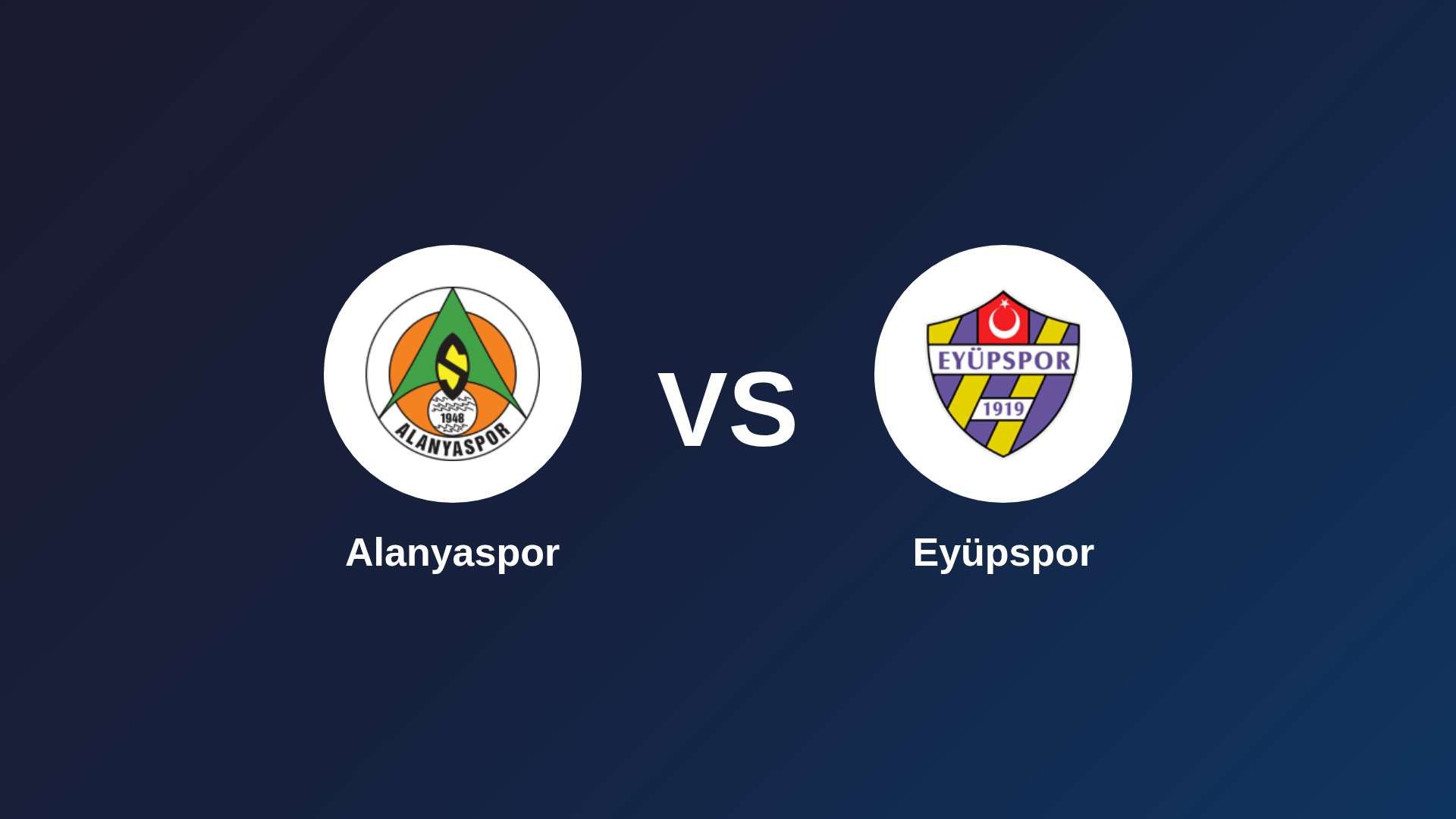 Alanyaspor vs Eyüpspor