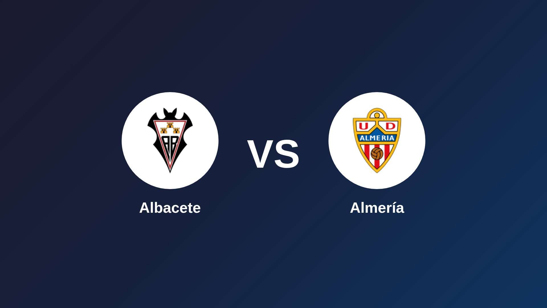 Albacete vs Almería