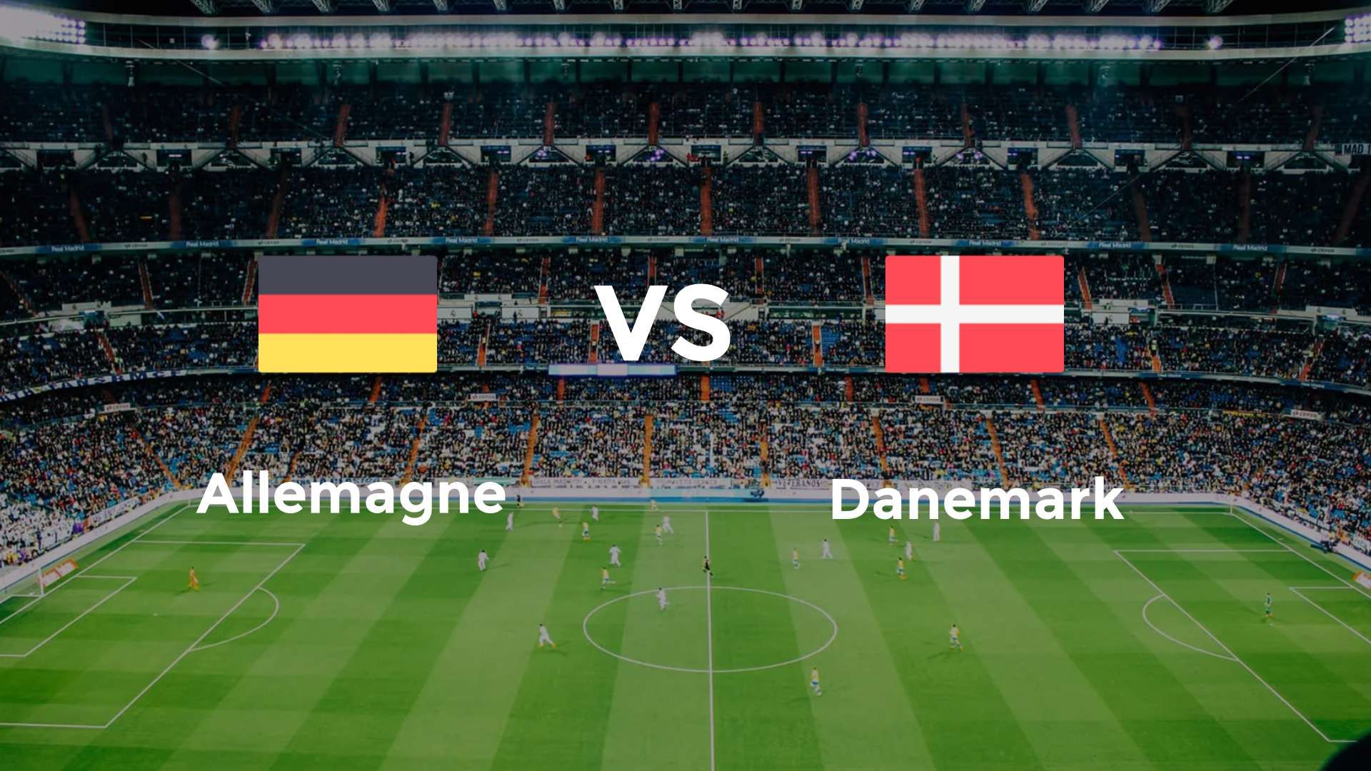 Allemagne vs Danemark