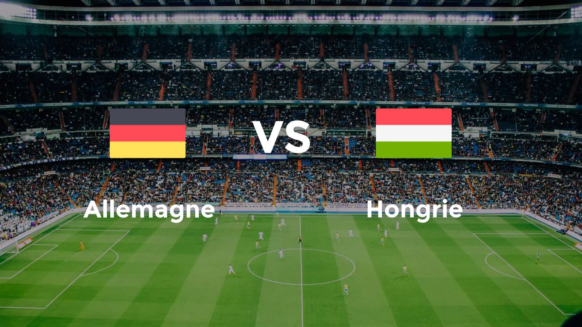 Allemagne vs Hongrie
