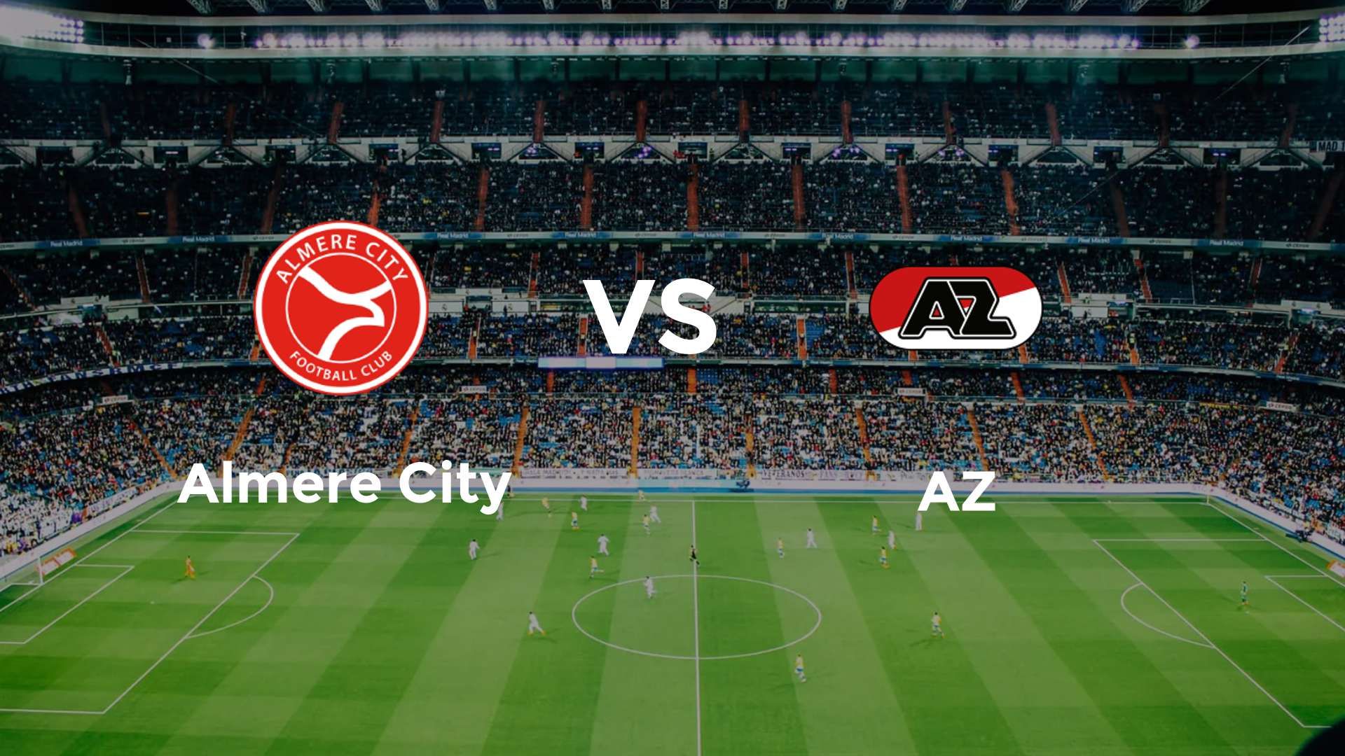 Almere City vs AZ