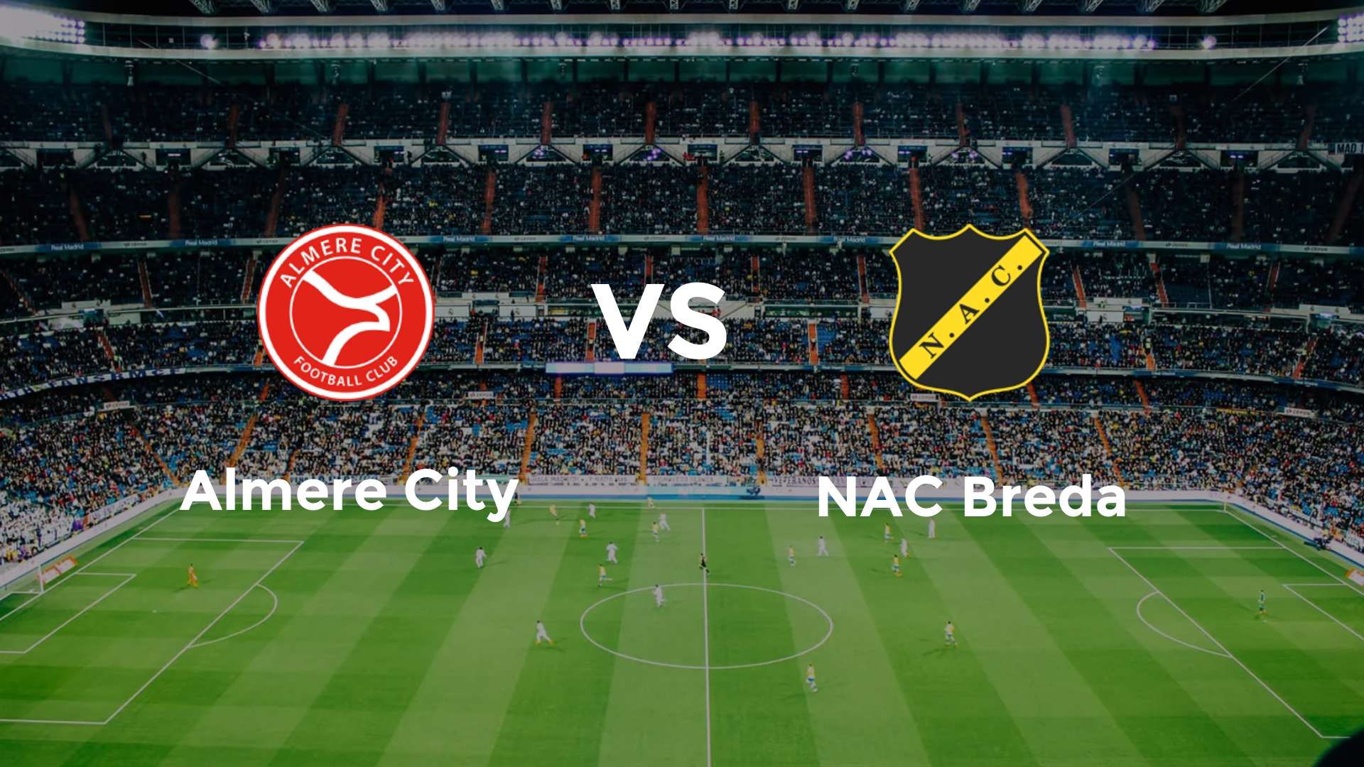 Almere City vs NAC Breda
