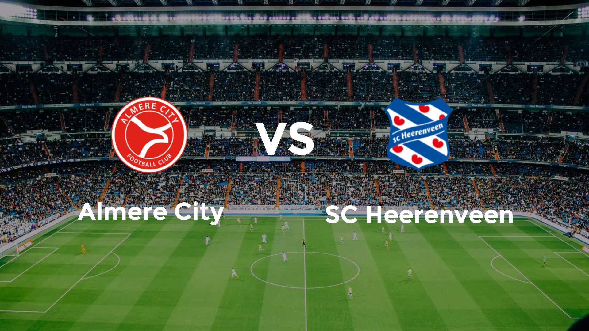 Almere City vs SC Heerenveen
