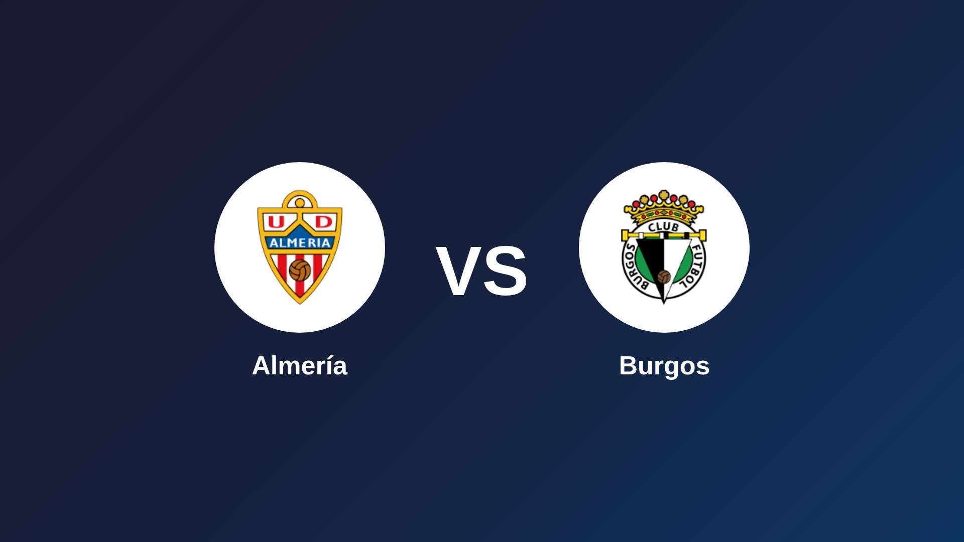 Almería vs Burgos
